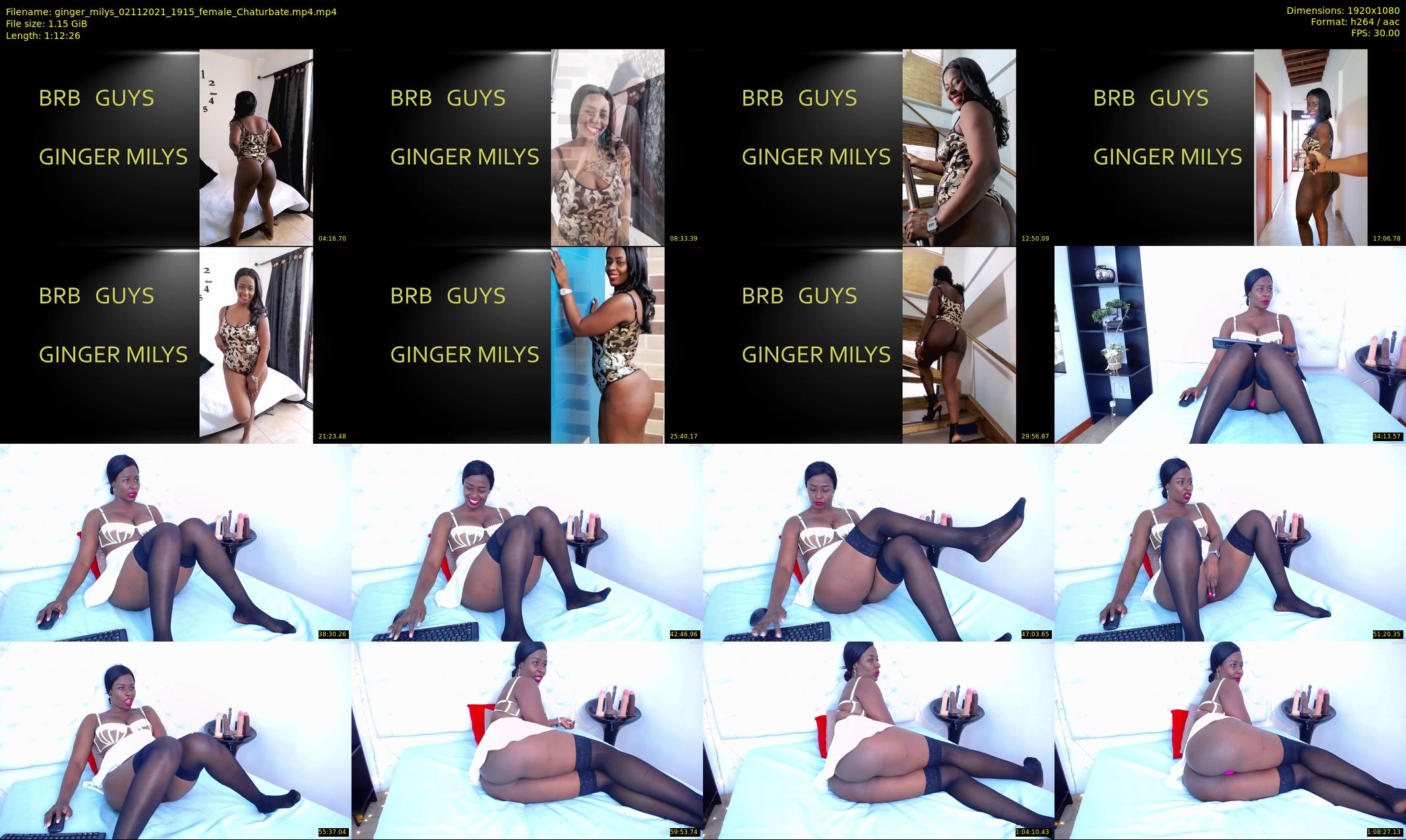 ginger_milys — 73 minute Chaturbate female cam show recording, 1080p, Nov 2, 2021