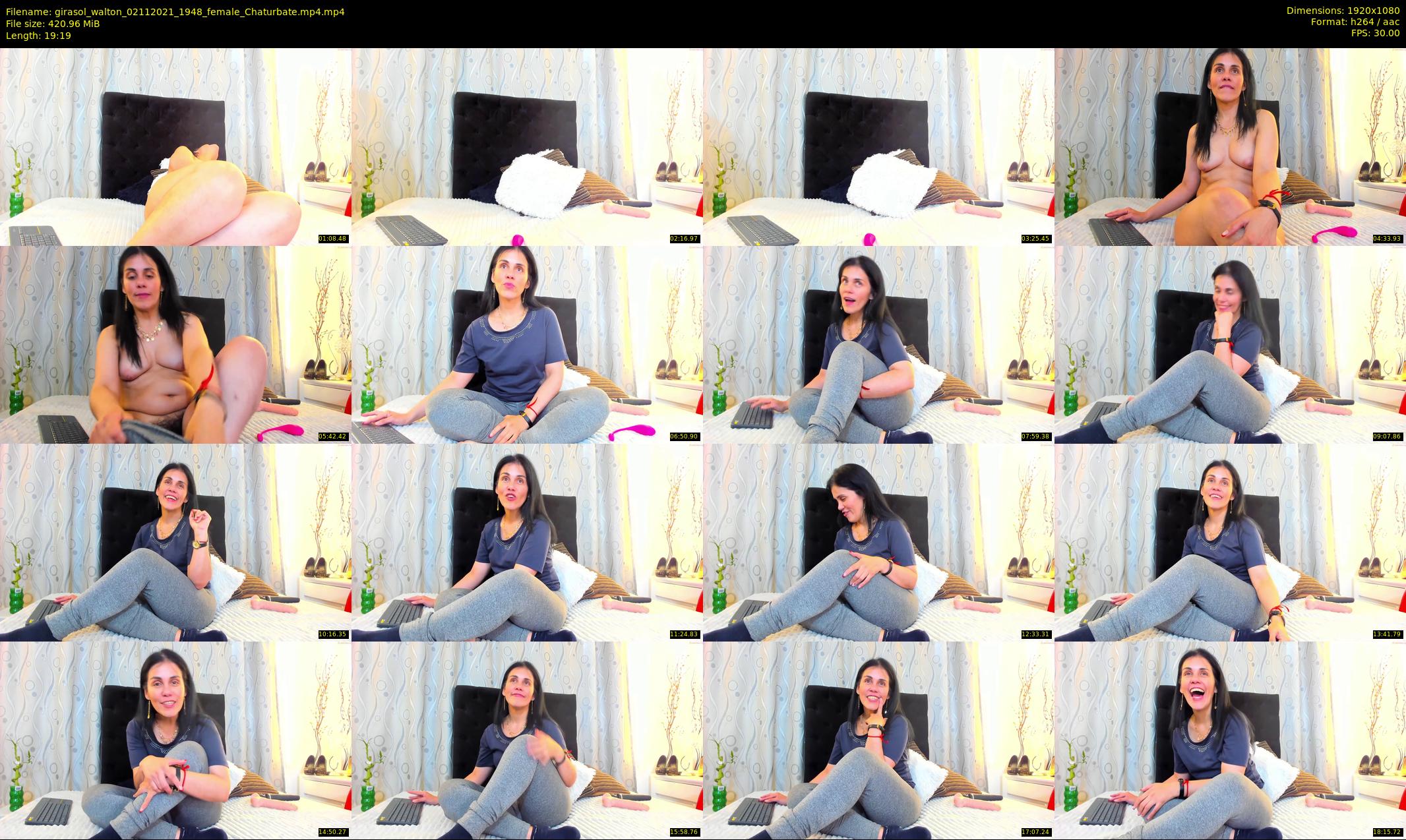 girasol_walton — 20 minute Chaturbate female cam show recording, 1080p, Nov 2, 2021