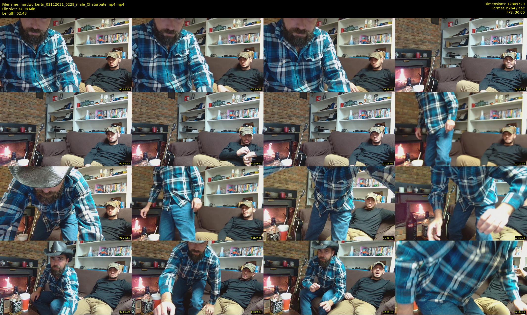 hardworkertn — 3 minute Chaturbate male cam show recording, 720p, Nov 3, 2021