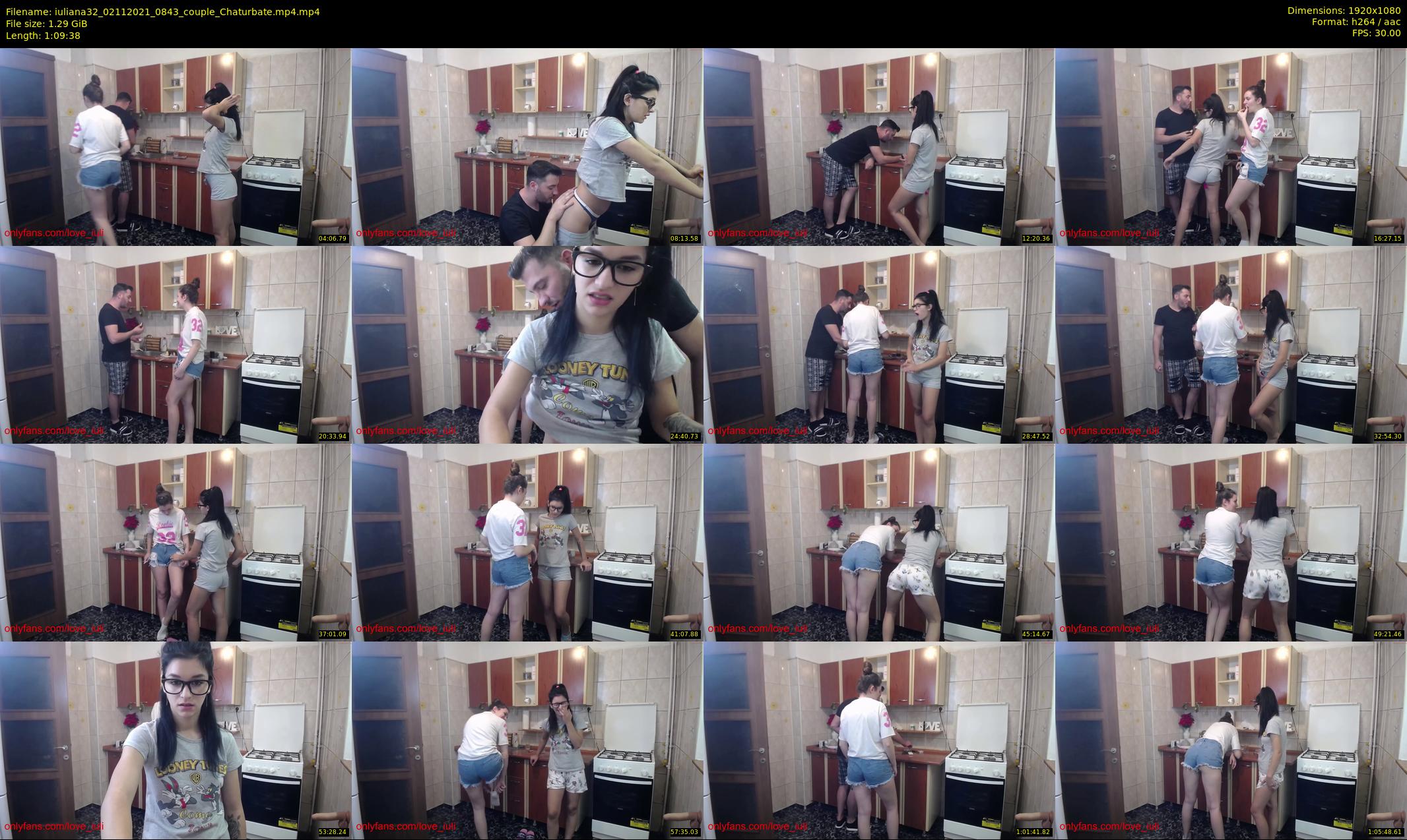 iuliana32 — 70 minute Chaturbate couple cam show recording, 1080p, Nov 2, 2021