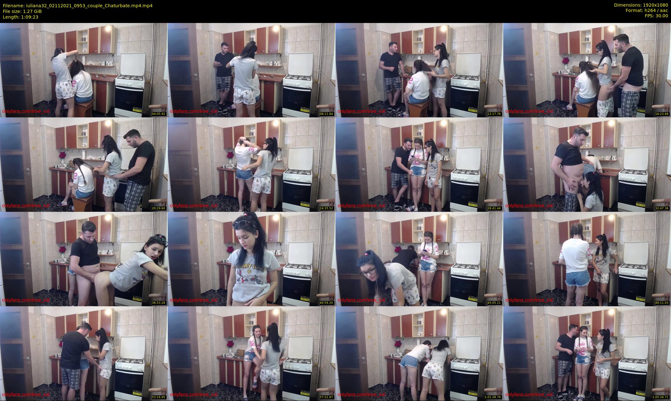 iuliana32 — 70 minute Chaturbate couple cam show recording, 1080p, Nov 2, 2021