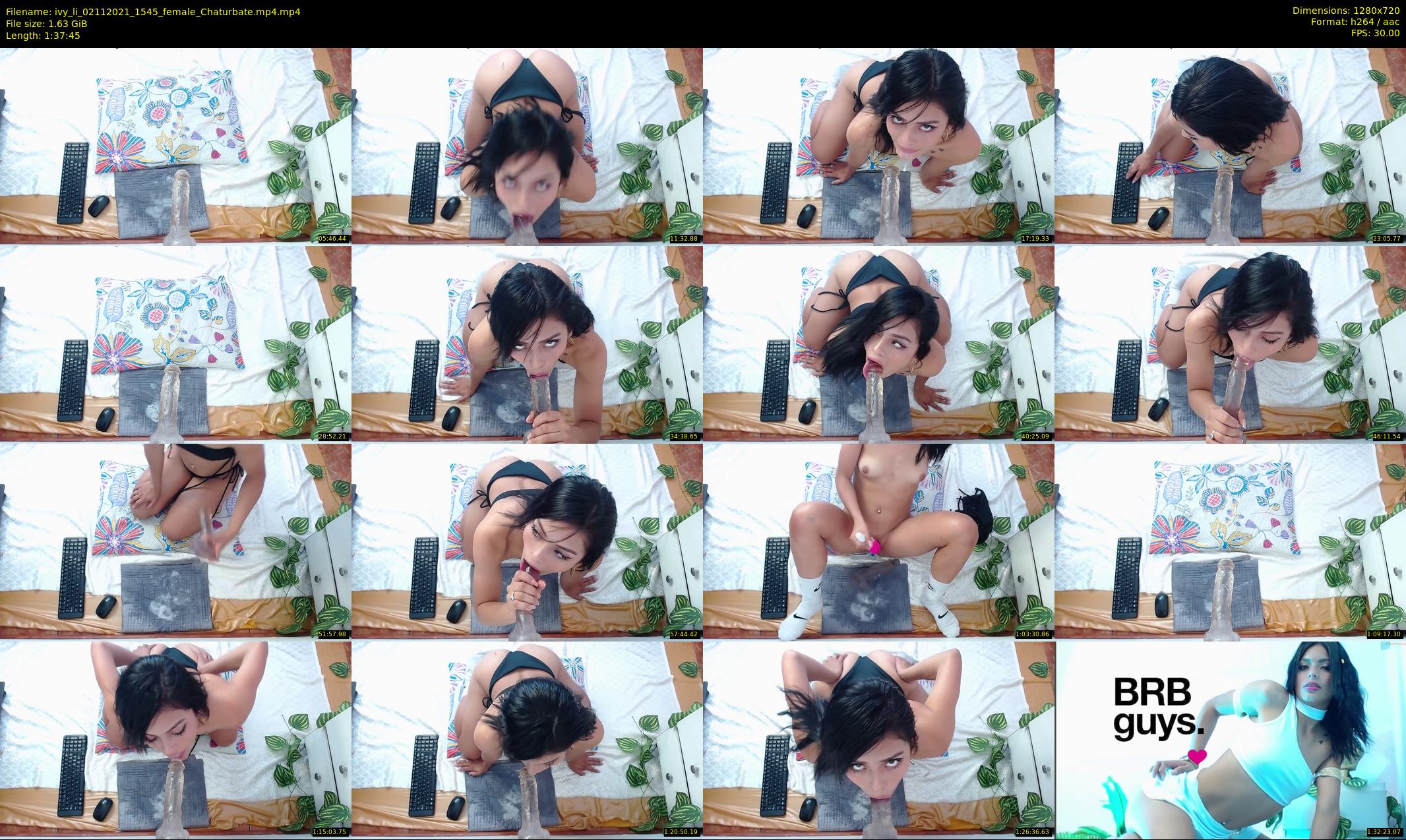 ivy_li — 98 minute Chaturbate female cam show recording, 720p, Nov 2, 2021