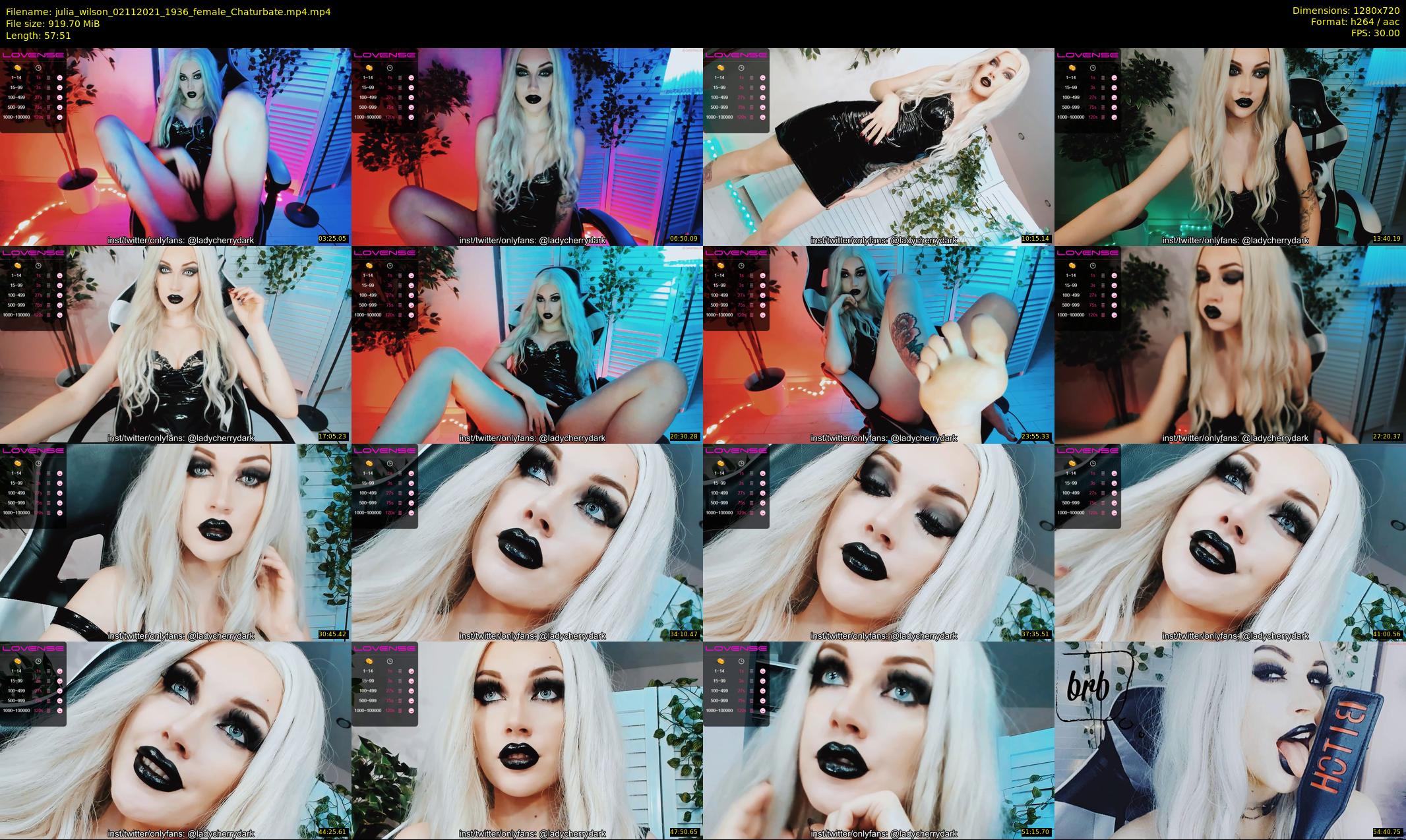julia_wilson — 58 minute Chaturbate female cam show recording, 720p, Nov 2, 2021