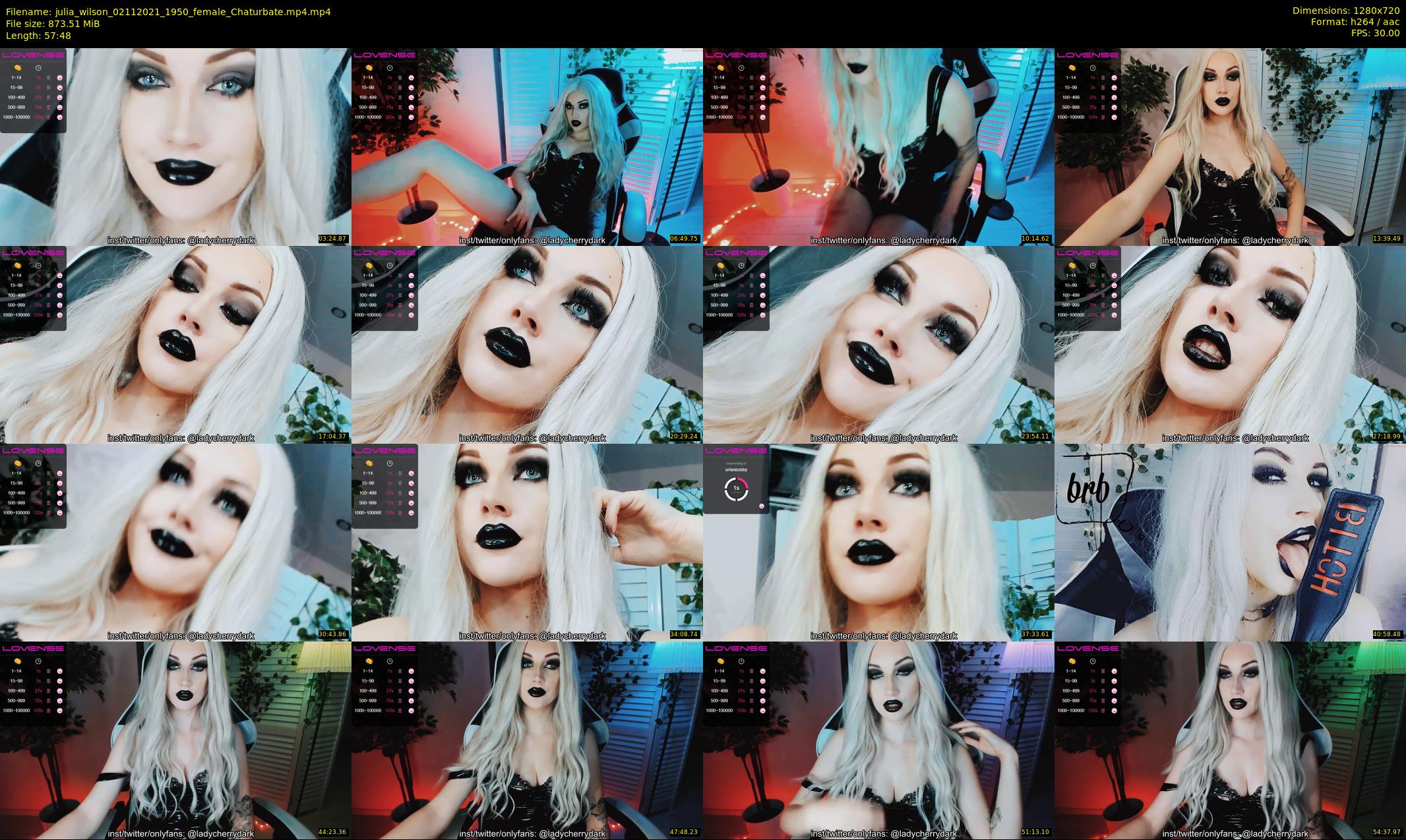 julia_wilson — 58 minute Chaturbate female cam show recording, 720p, Nov 2, 2021