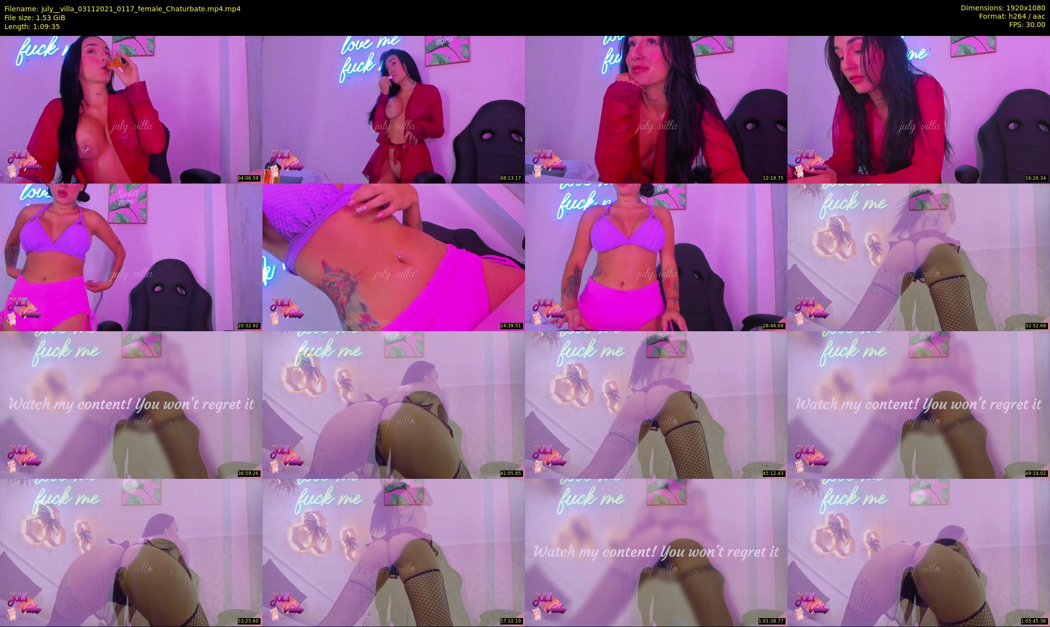 july__villa — 70 minute Chaturbate female cam show recording, 1080p, Nov 3, 2021