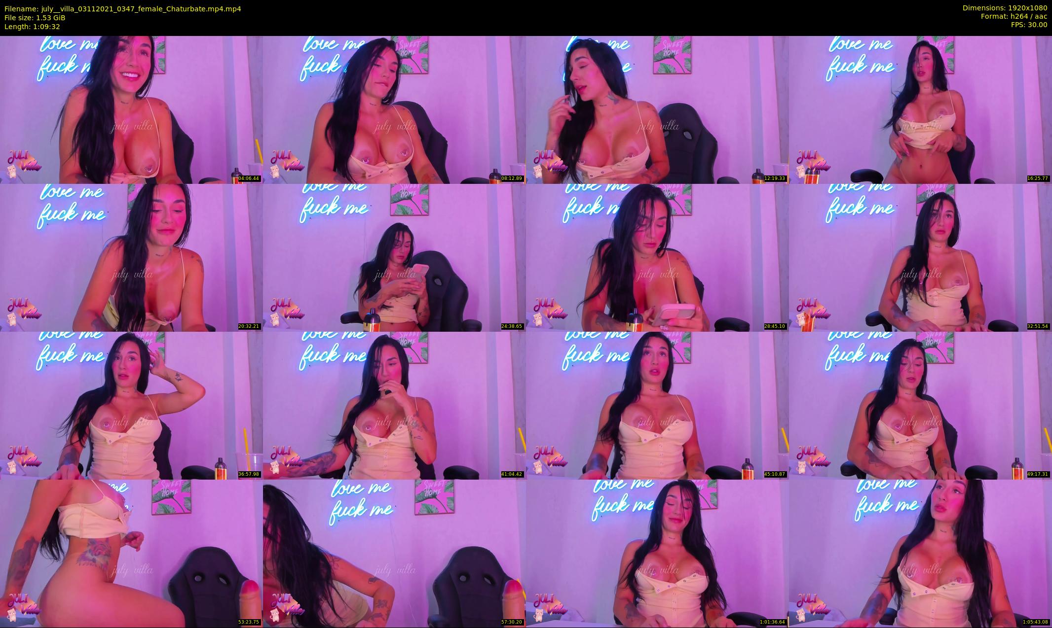 july__villa — 70 minute Chaturbate female cam show recording, 1080p, Nov 3, 2021