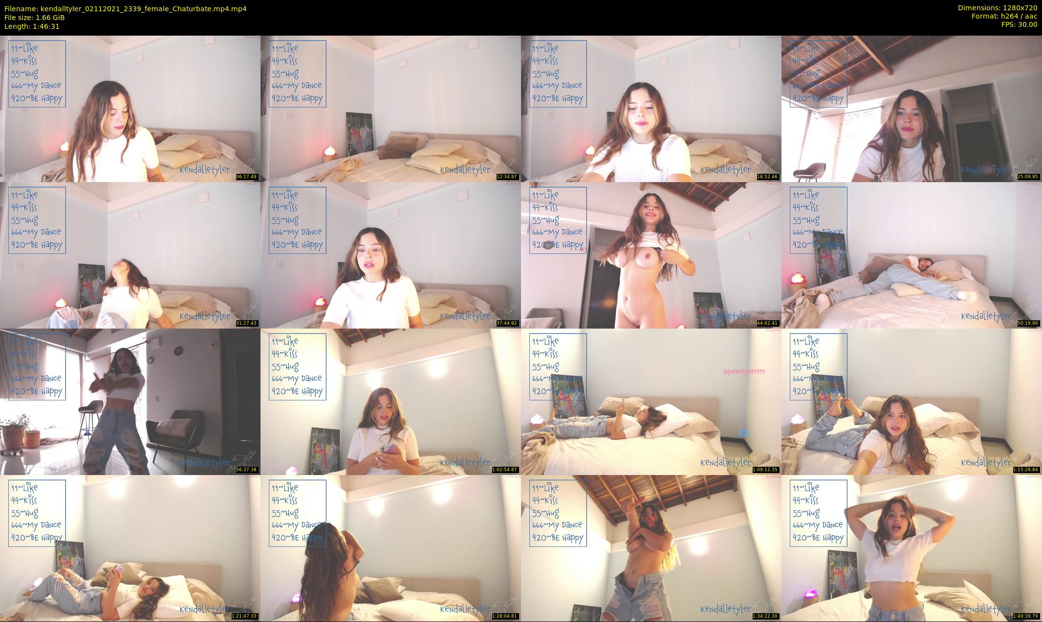 kendalltyler — 107 minute Chaturbate female cam show recording, 720p, Nov 2, 2021
