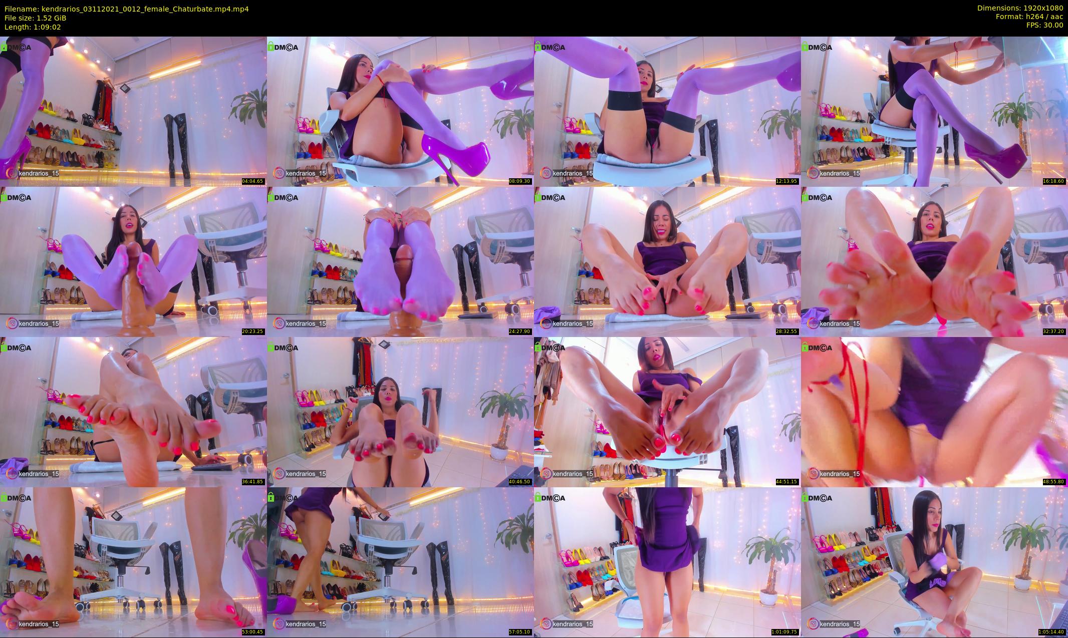 kendrarios — 70 minute Chaturbate female cam show recording, 1080p, Nov 3, 2021