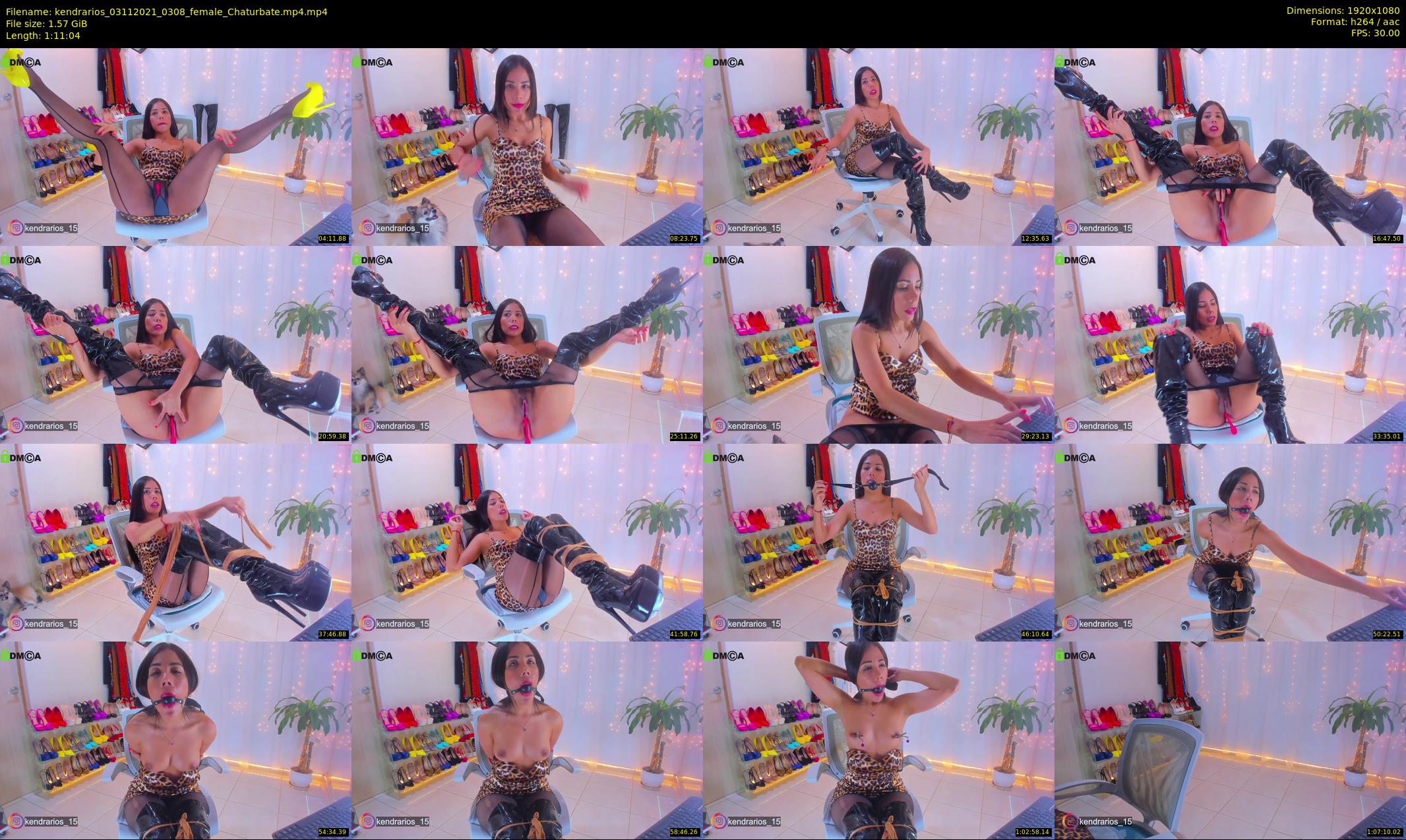 kendrarios — 72 minute Chaturbate female cam show recording, 1080p, Nov 3, 2021