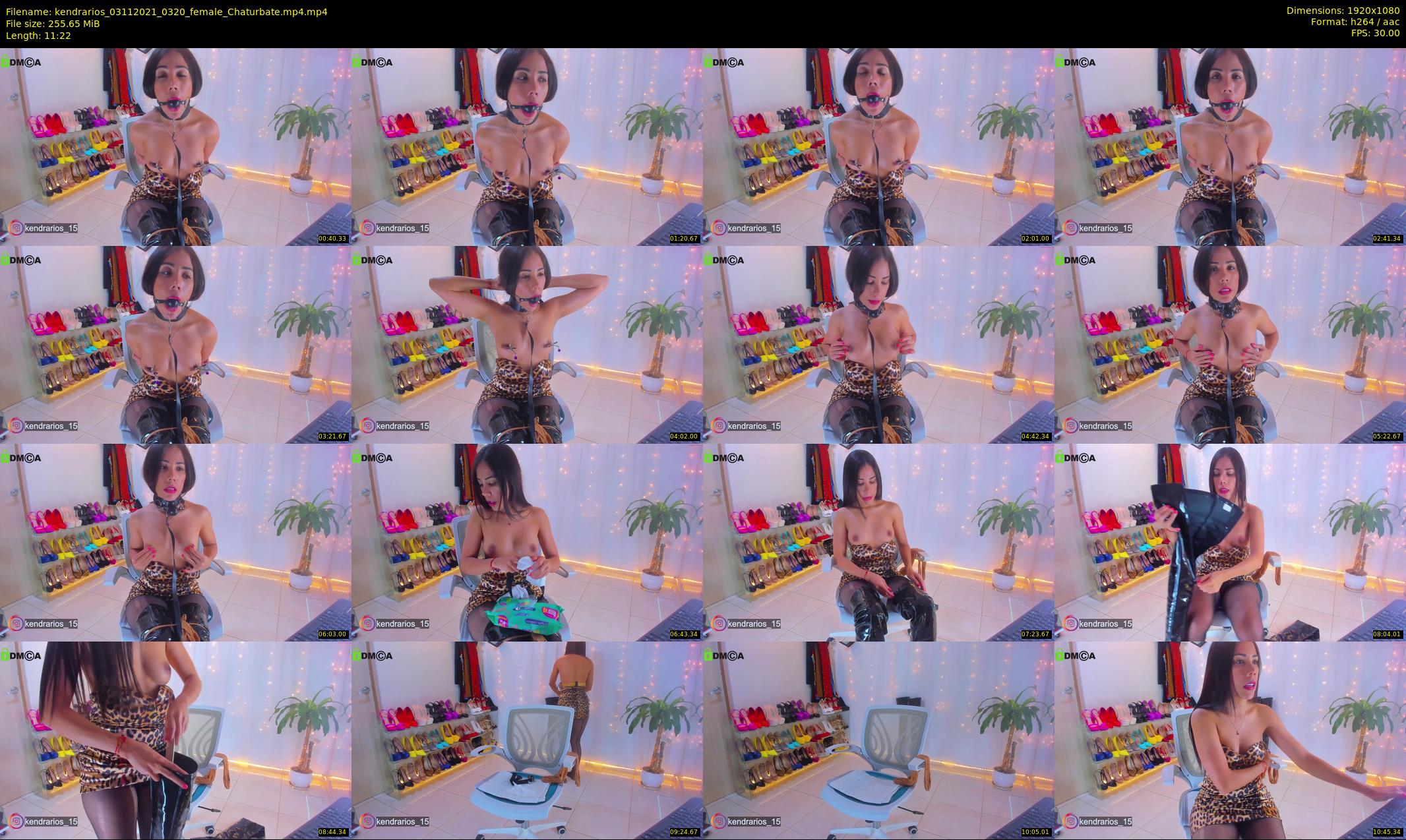 kendrarios — 12 minute Chaturbate female cam show recording, 1080p, Nov 3, 2021