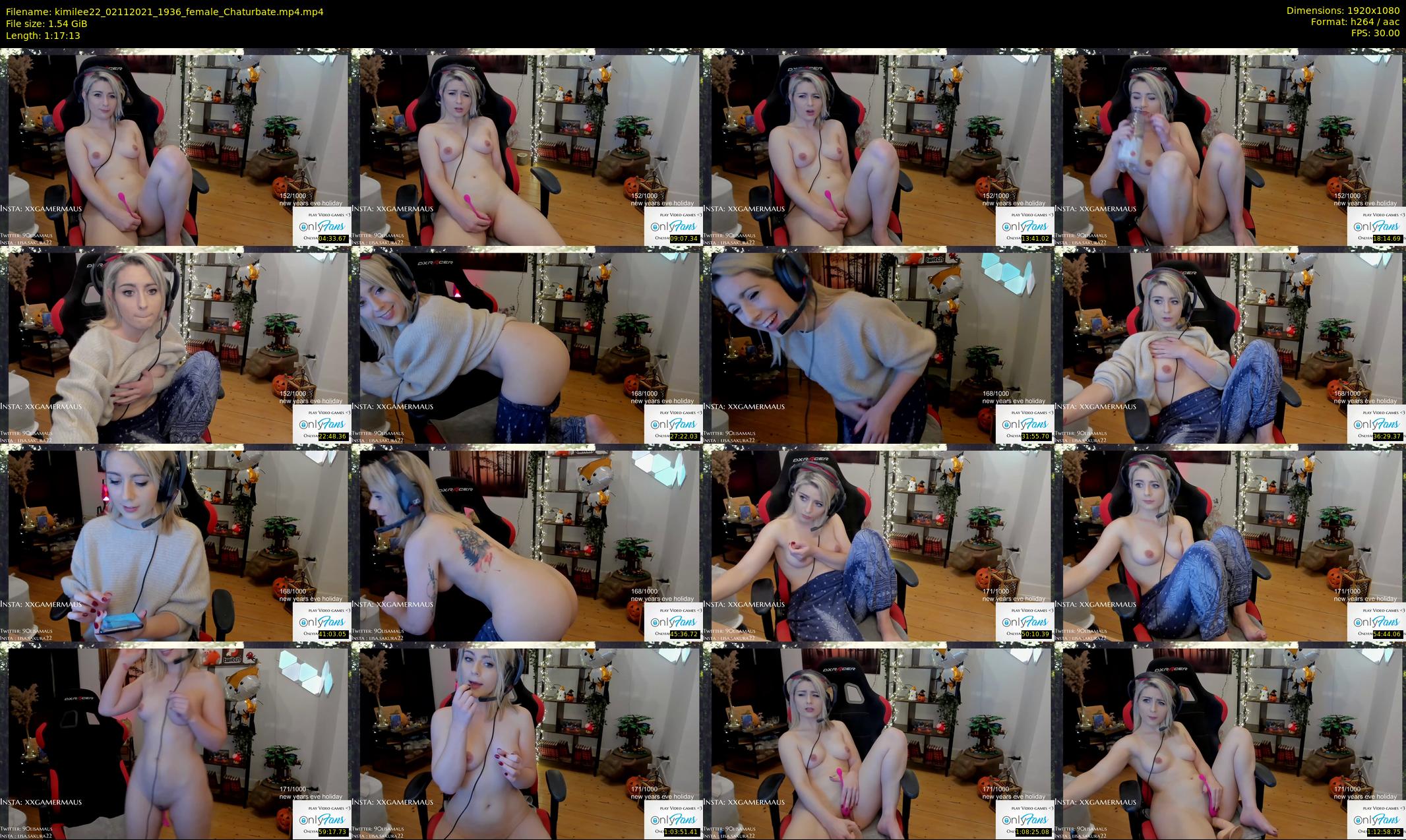 kimilee22 — 78 minute Chaturbate female cam show recording, 1080p, Nov 2, 2021