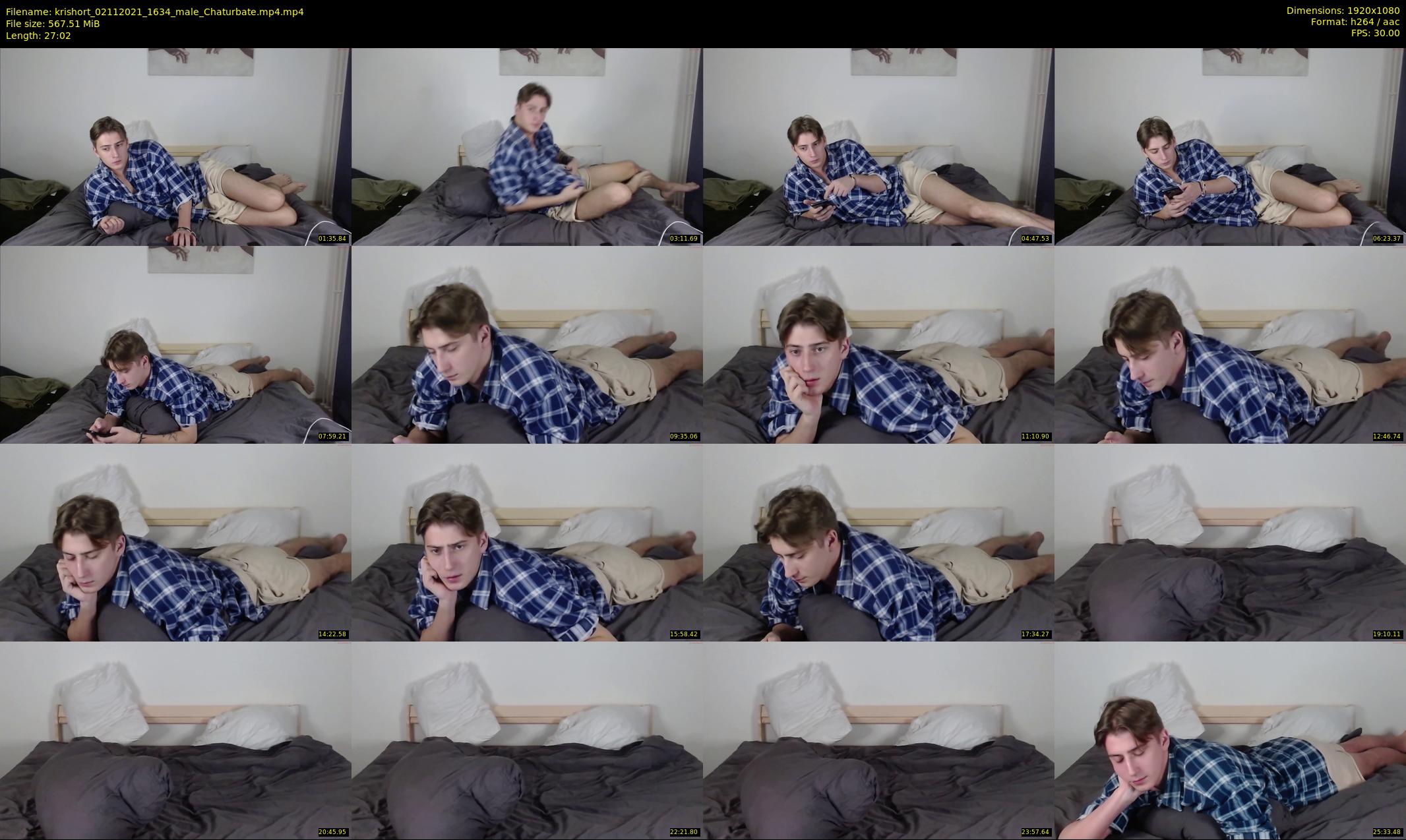 krishort — 28 minute Chaturbate male cam show recording, 1080p, Nov 2, 2021