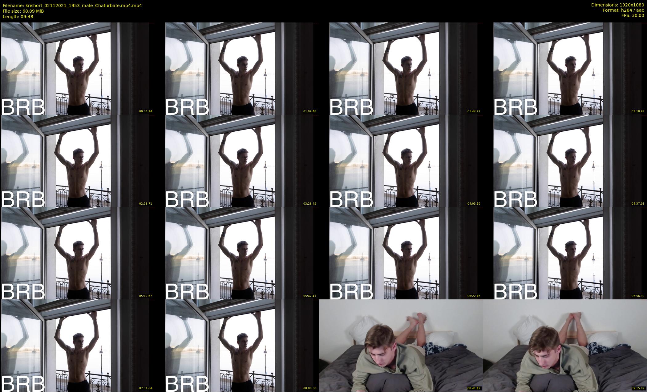 krishort — 10 minute Chaturbate male cam show recording, 1080p, Nov 2, 2021