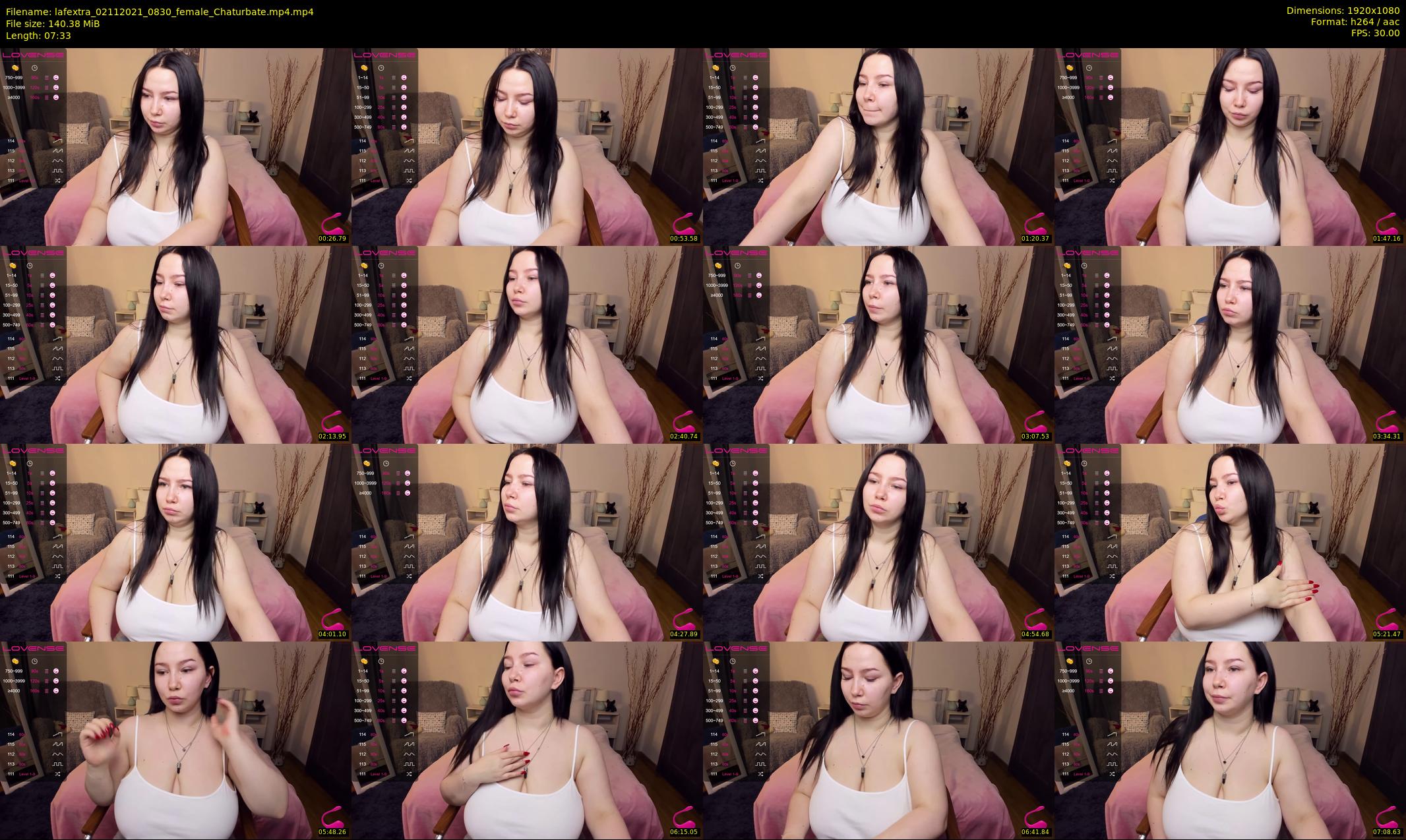 lafextra — 8 minute Chaturbate female cam show recording, 1080p, Nov 2, 2021