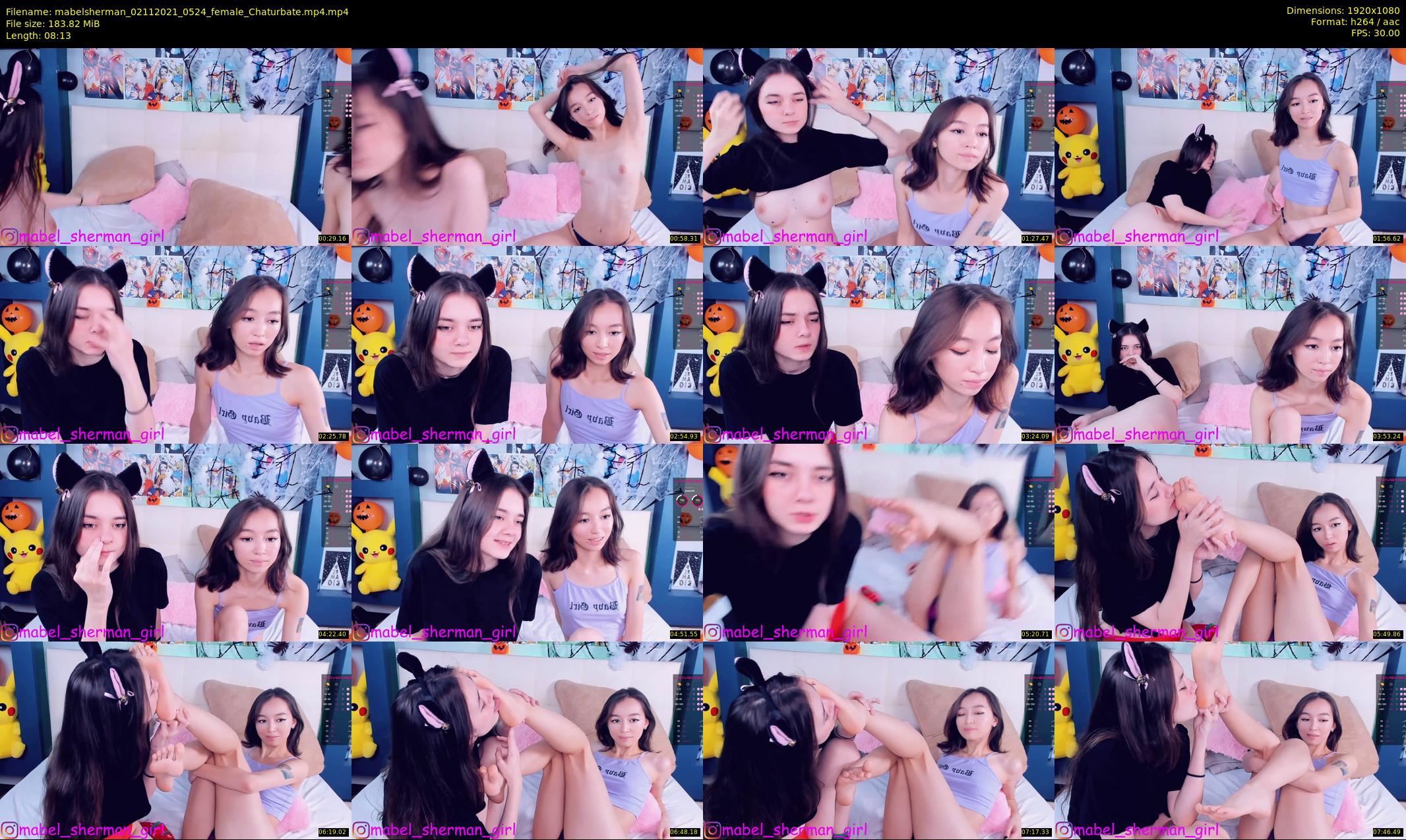 mabelsherman — 9 minute Chaturbate couple cam show recording, 1080p, Nov 2, 2021