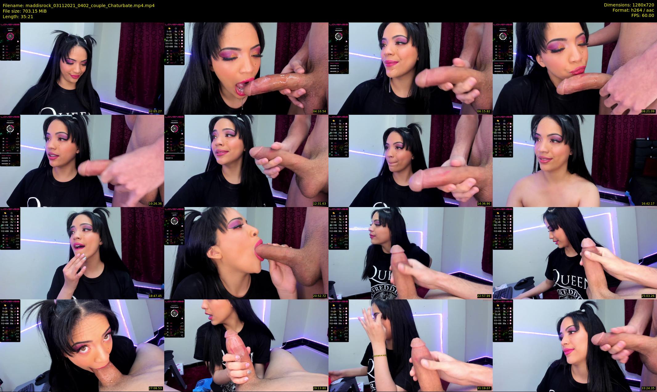 maddisrock — 36 minute Chaturbate couple cam show recording, 720p, Nov 3, 2021