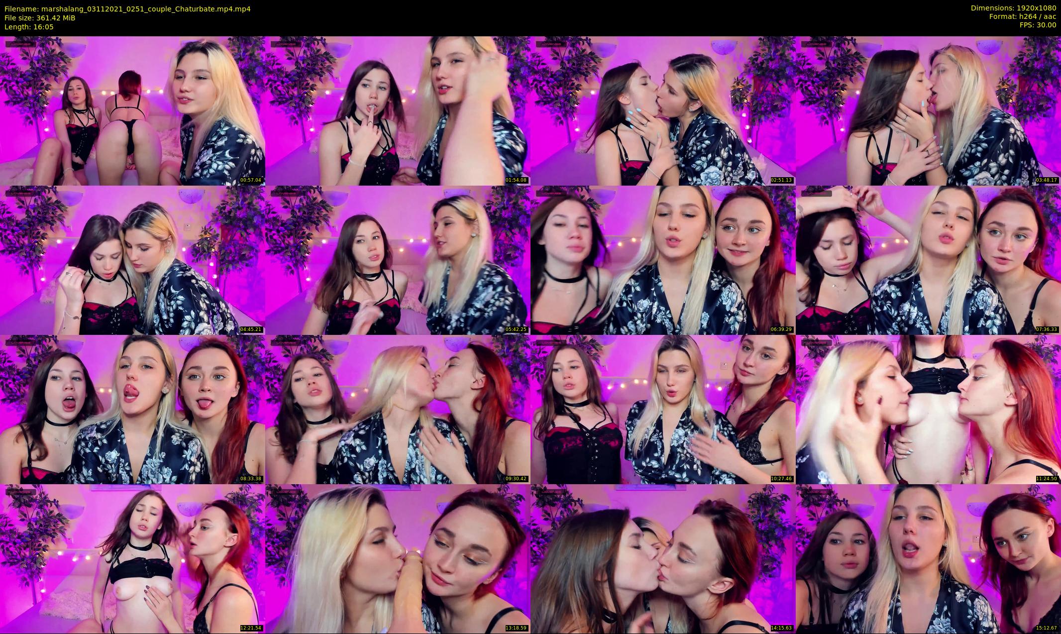marshalang — 17 minute Chaturbate couple cam show recording, 1080p, Nov 3, 2021