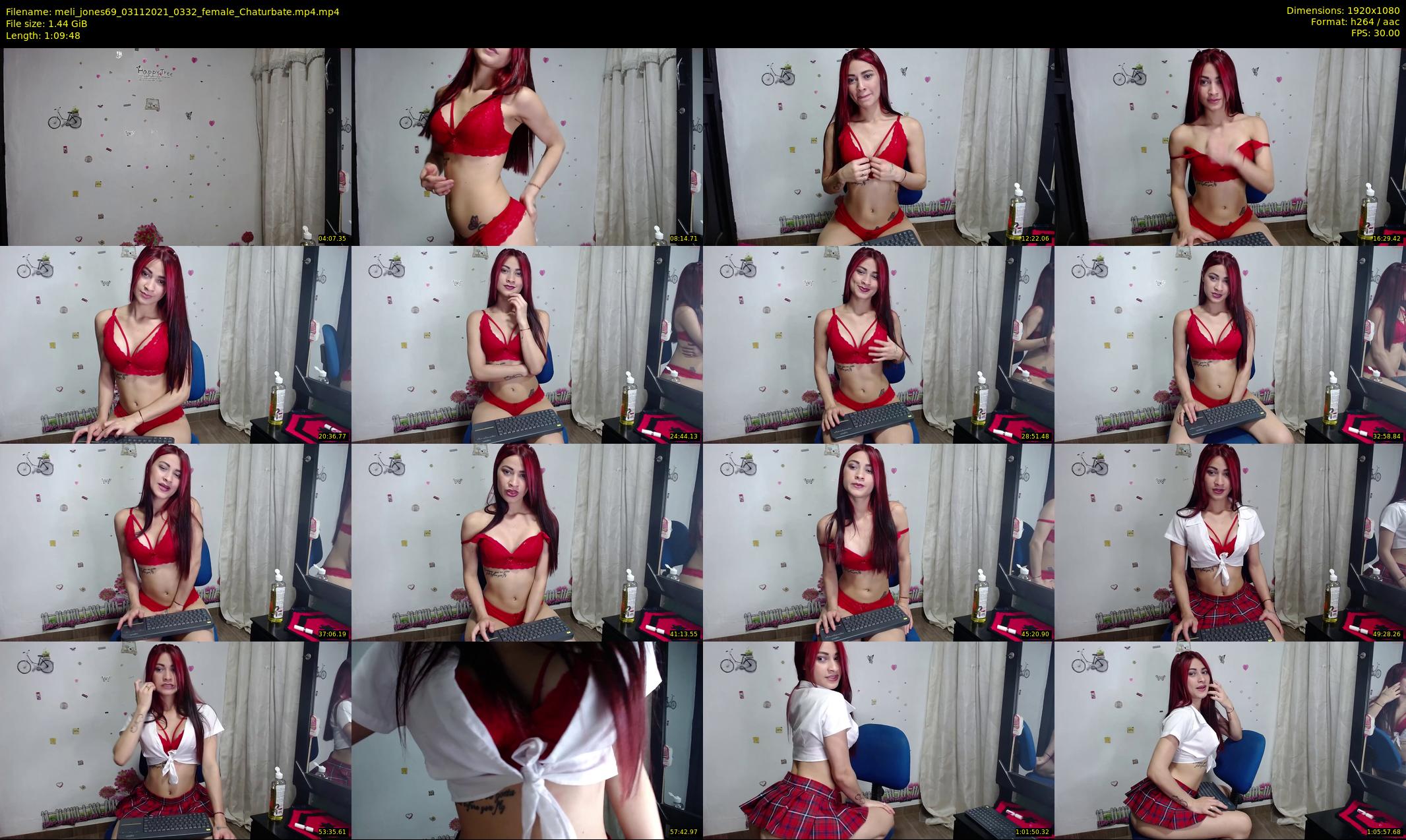 meli_jones69 — 70 minute Chaturbate female cam show recording, 1080p, Nov 3, 2021