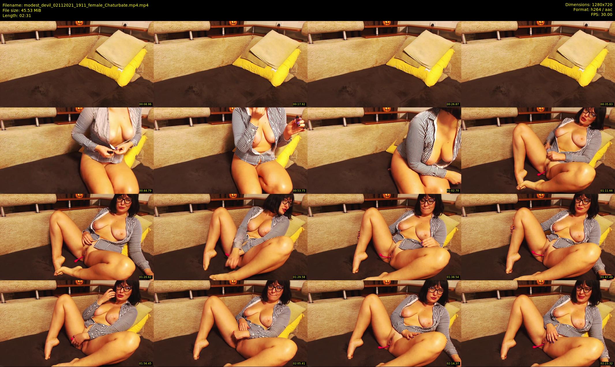 modest_devil — 3 minute Chaturbate female cam show recording, 720p, Nov 2, 2021