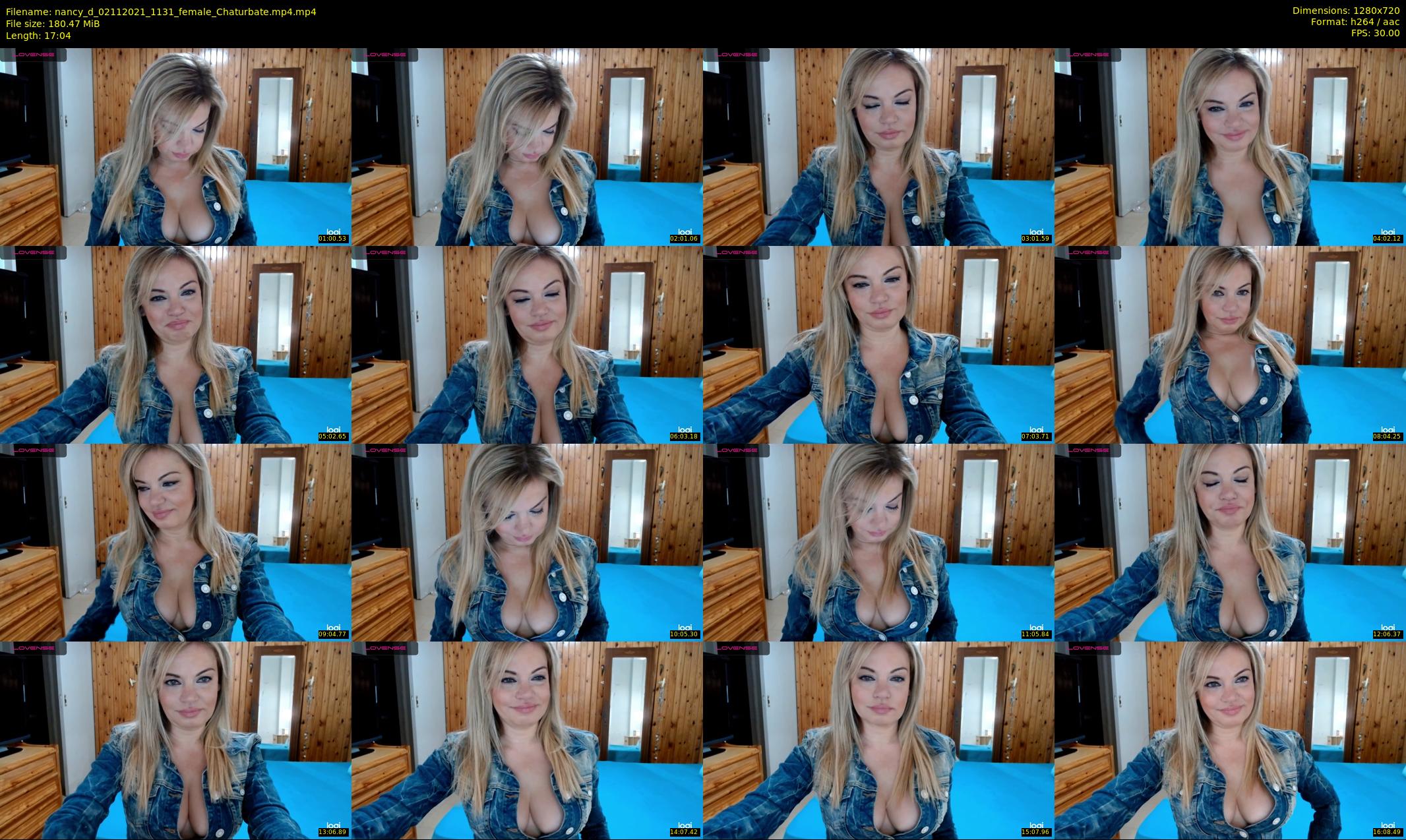 nancy_d — 18 minute Chaturbate female cam show recording, 720p, Nov 2, 2021