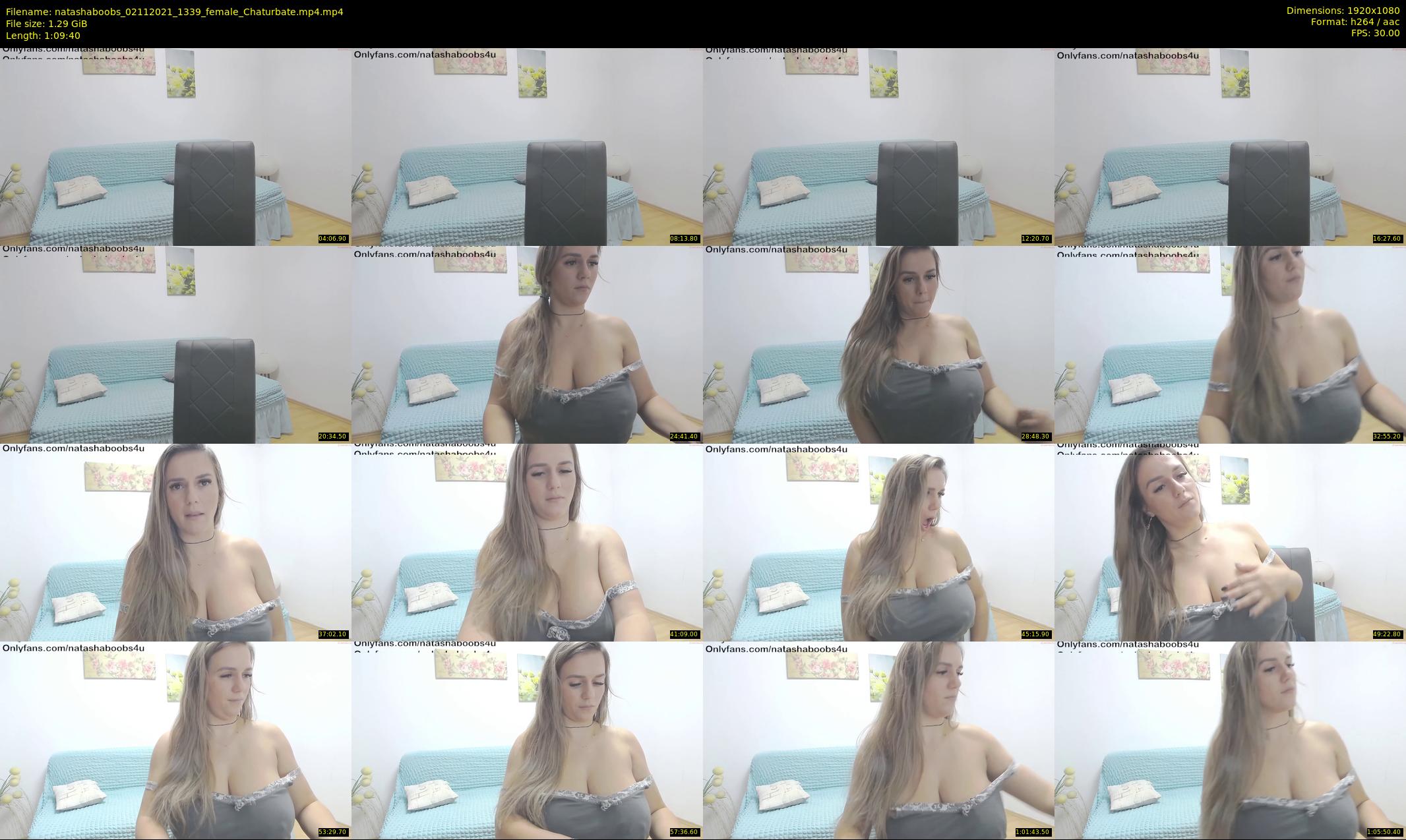 natashaboobs — 70 minute Chaturbate female cam show recording, 1080p, Nov 2, 2021