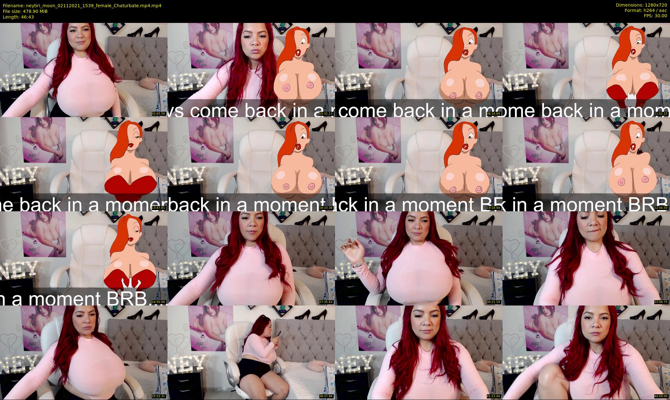 neytiri_moon — 47 minute Chaturbate female cam show recording, 720p, Nov 2, 2021