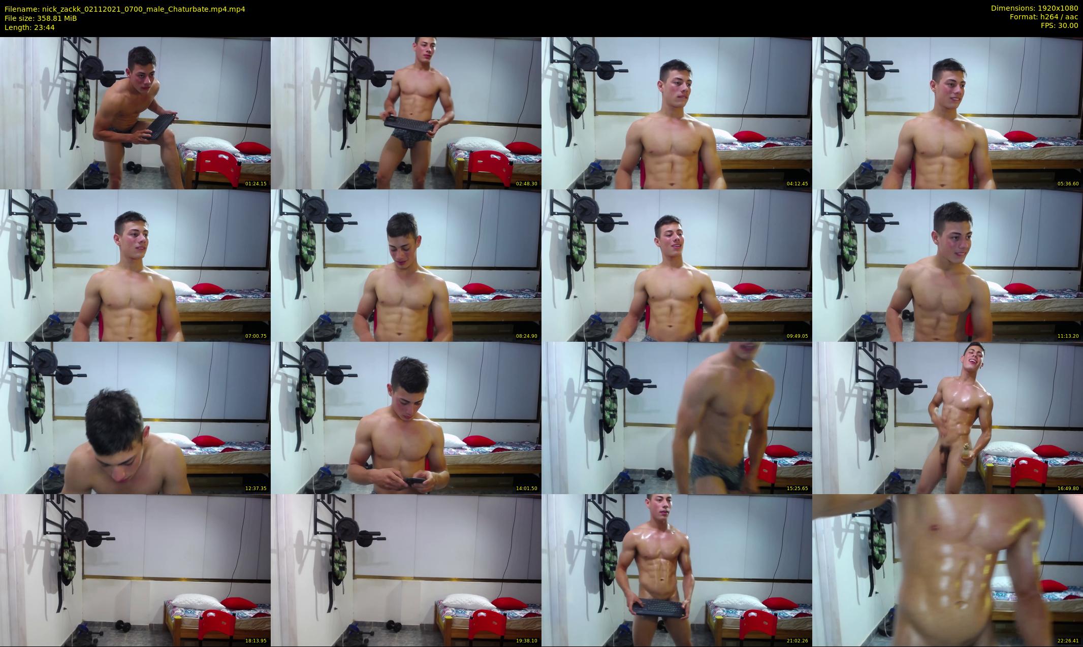 nick_zackk — 24 minute Chaturbate male cam show recording, 1080p, Nov 2, 2021