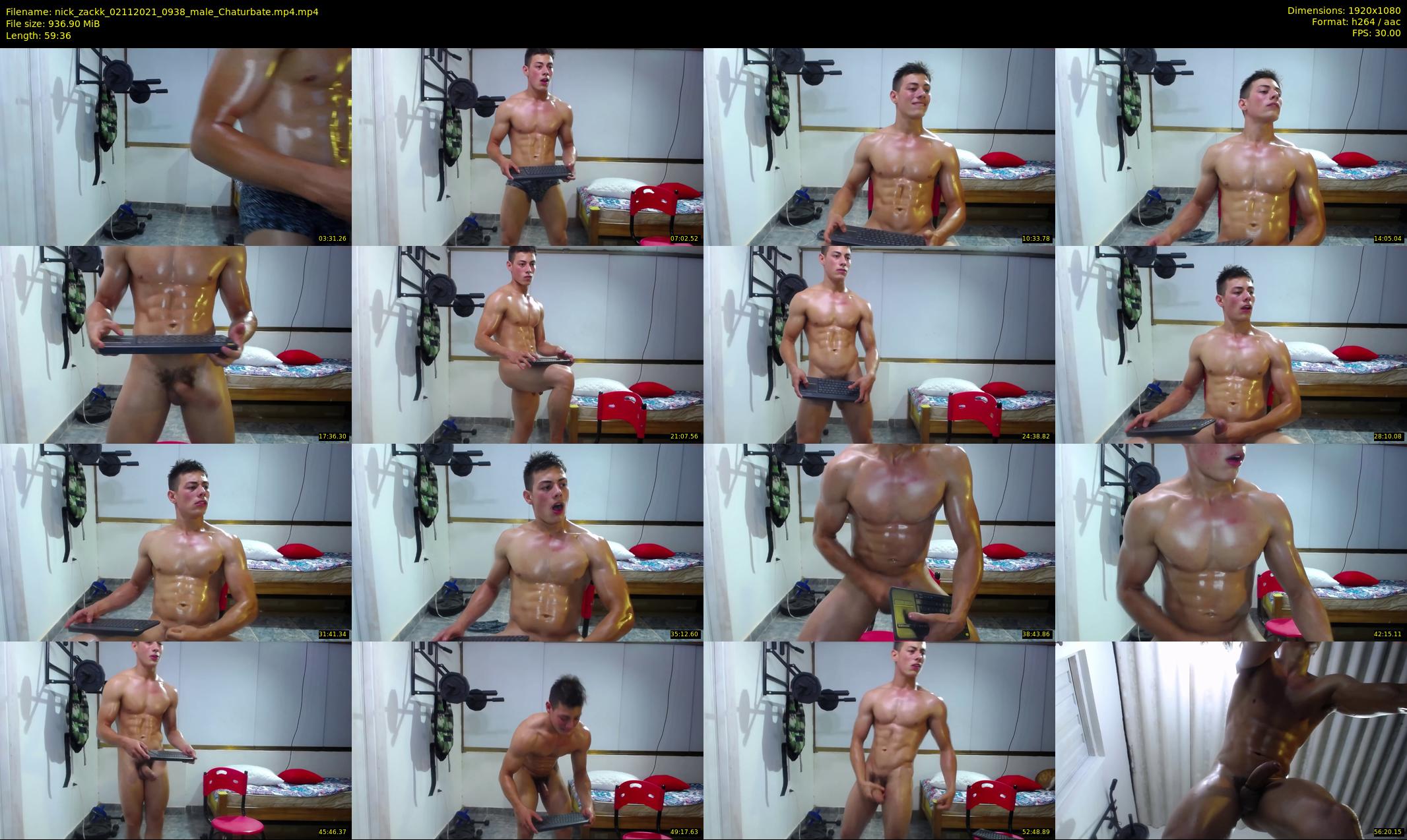 nick_zackk — 60 minute Chaturbate male cam show recording, 1080p, Nov 2, 2021