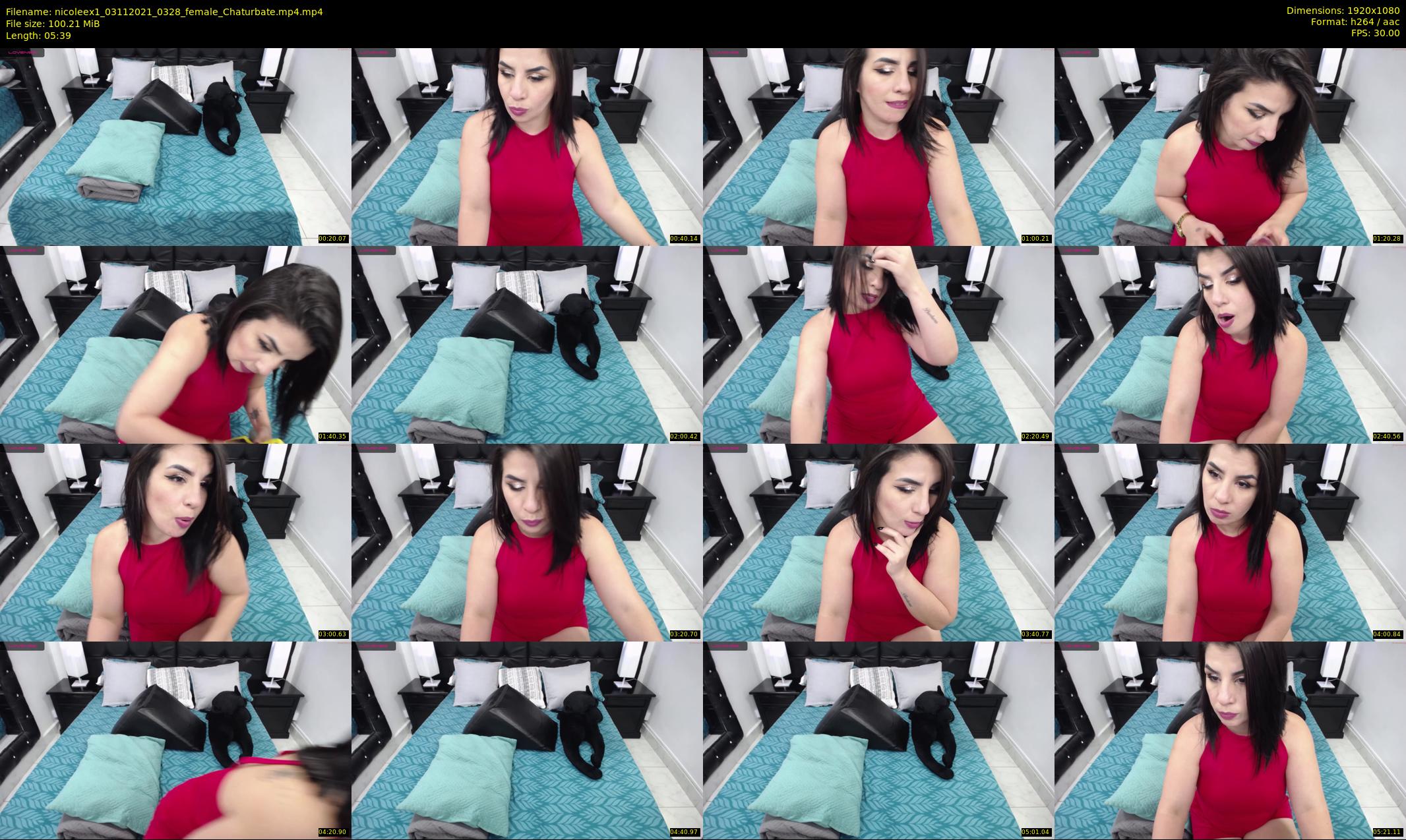 nicoleex1 — 6 minute Chaturbate female cam show recording, 1080p, Nov 3, 2021