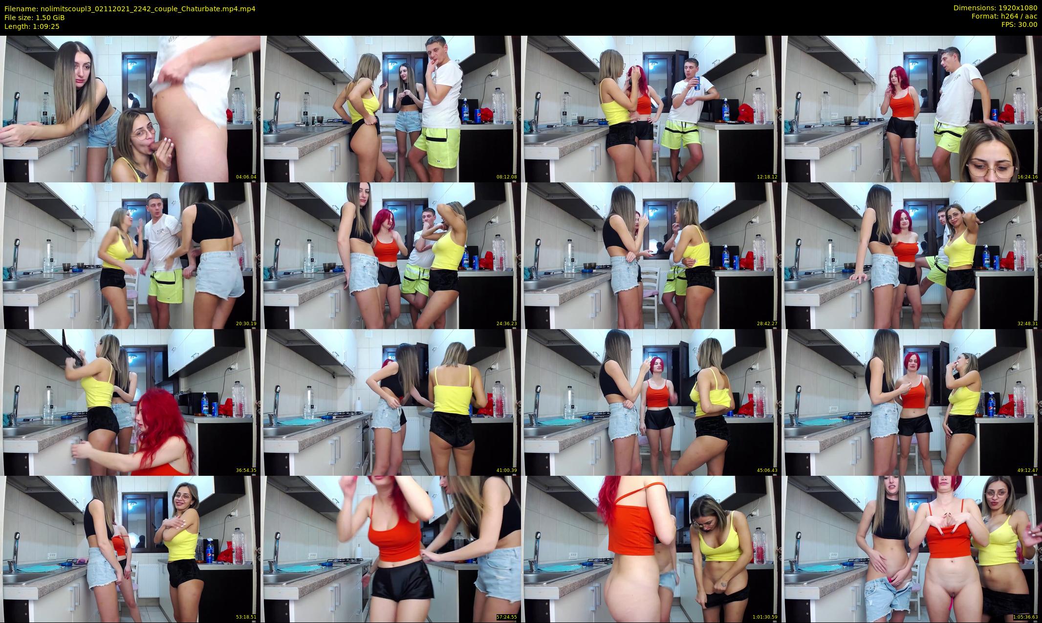 nolimitscoupl3 — 70 minute Chaturbate couple cam show recording, 1080p, Nov 2, 2021