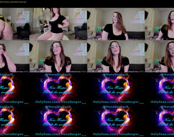 novaharper — 8 minute Chaturbate female cam show recording, 1080p, Nov 2, 2021