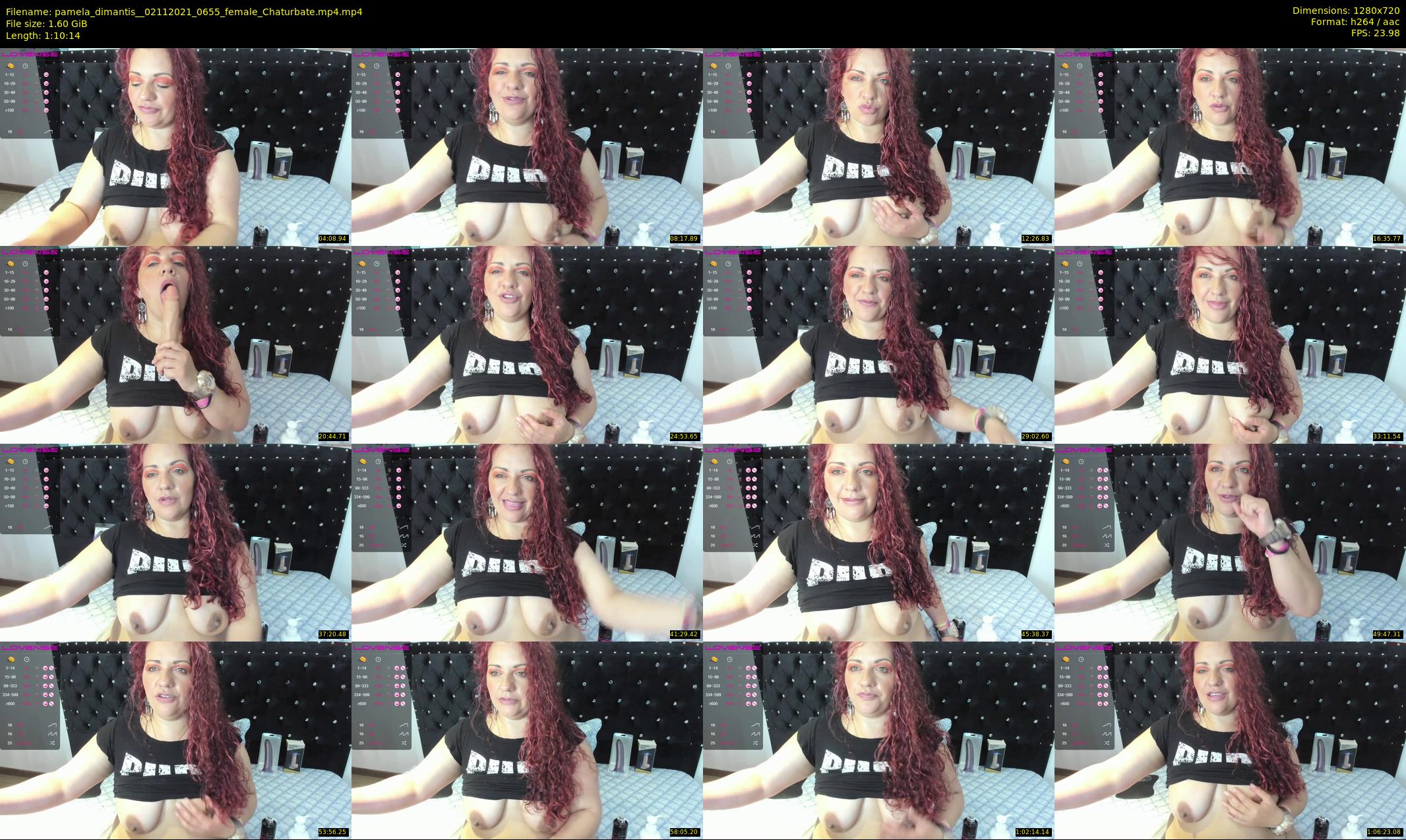 pamela_dimantis_ — 71 minute Chaturbate female cam show recording, 720p, Nov 2, 2021