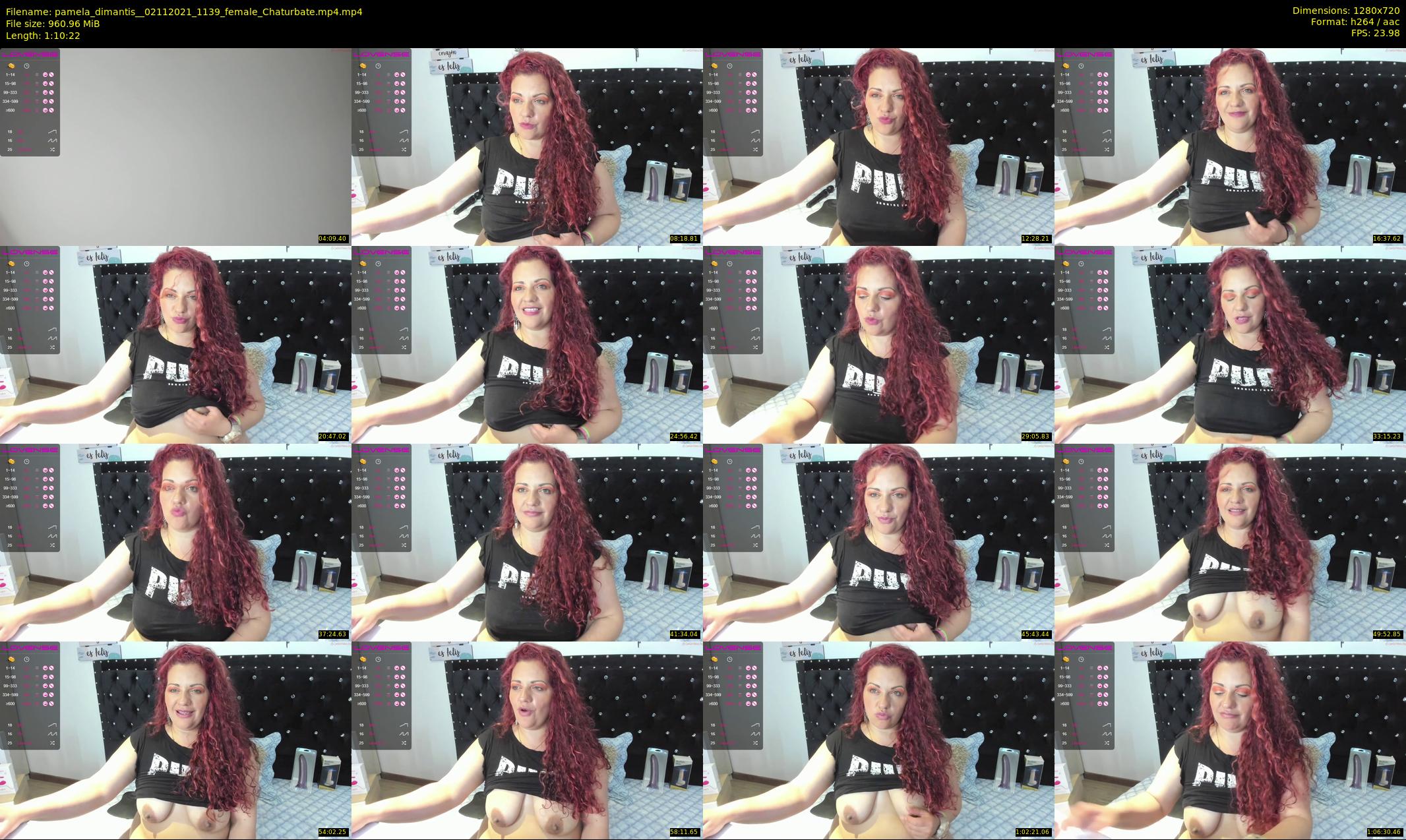 pamela_dimantis_ — 71 minute Chaturbate female cam show recording, 720p, Nov 2, 2021