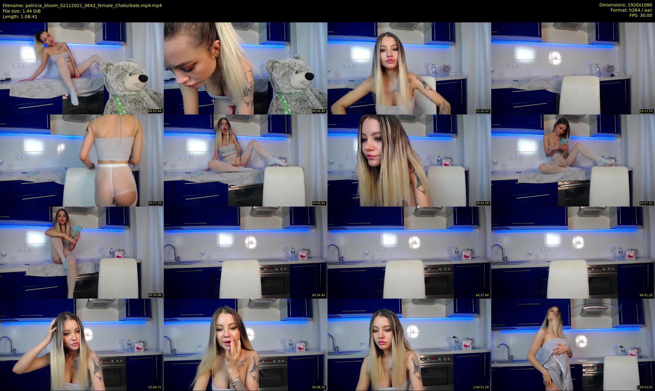 patricia_bloom — 69 minute Chaturbate female cam show recording, 1080p, Nov 2, 2021
