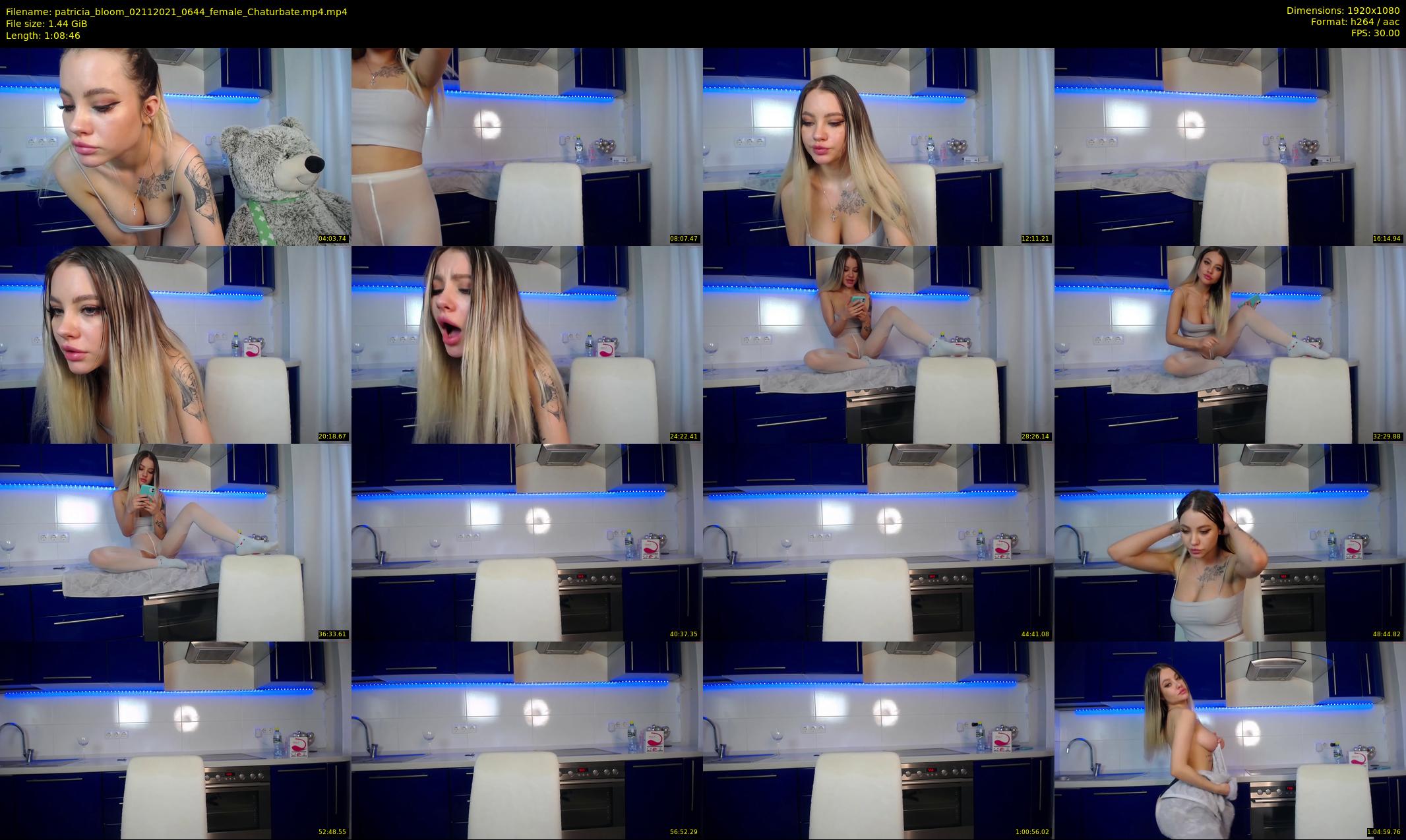 patricia_bloom — 69 minute Chaturbate female cam show recording, 1080p, Nov 2, 2021