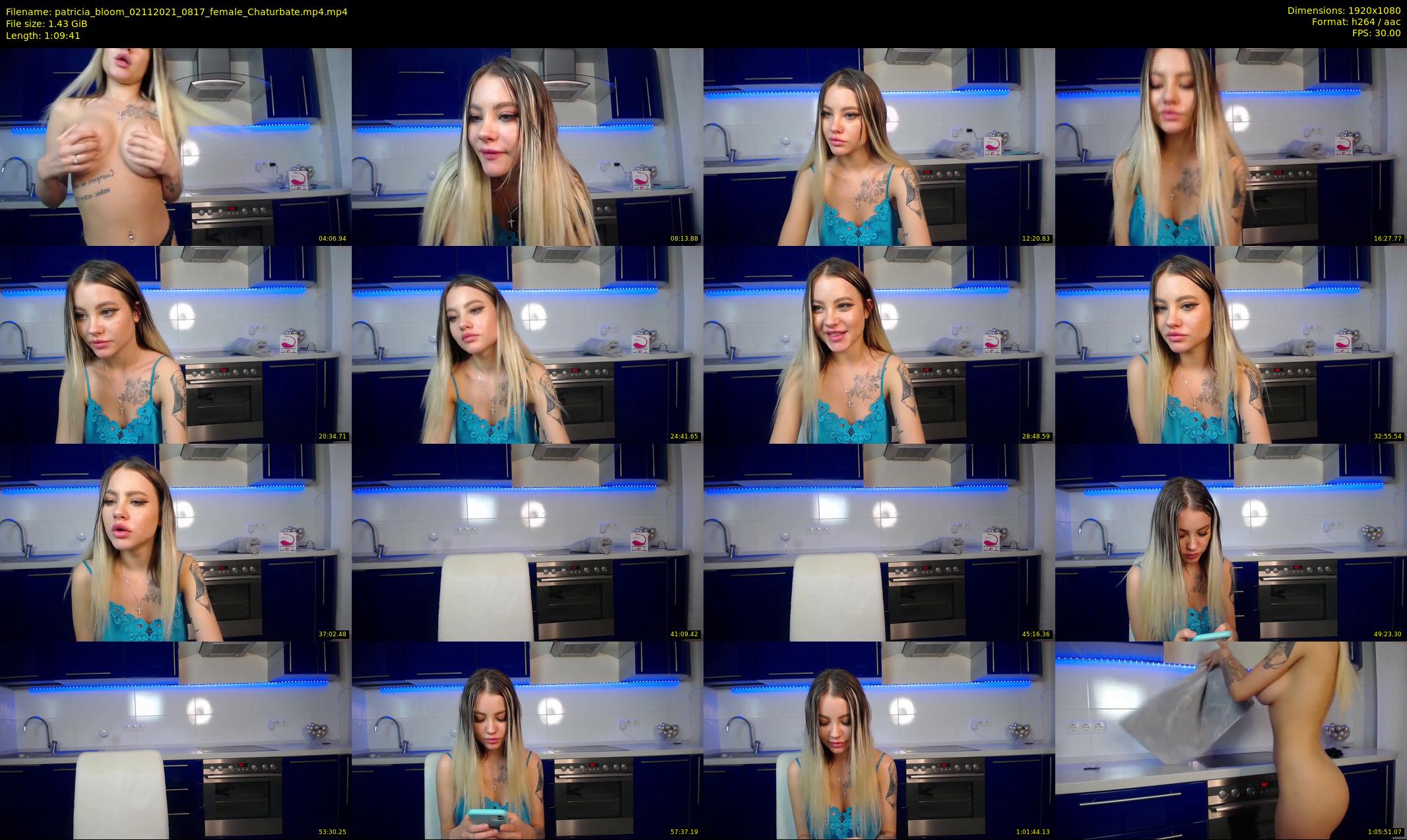 patricia_bloom — 70 minute Chaturbate female cam show recording, 1080p, Nov 2, 2021