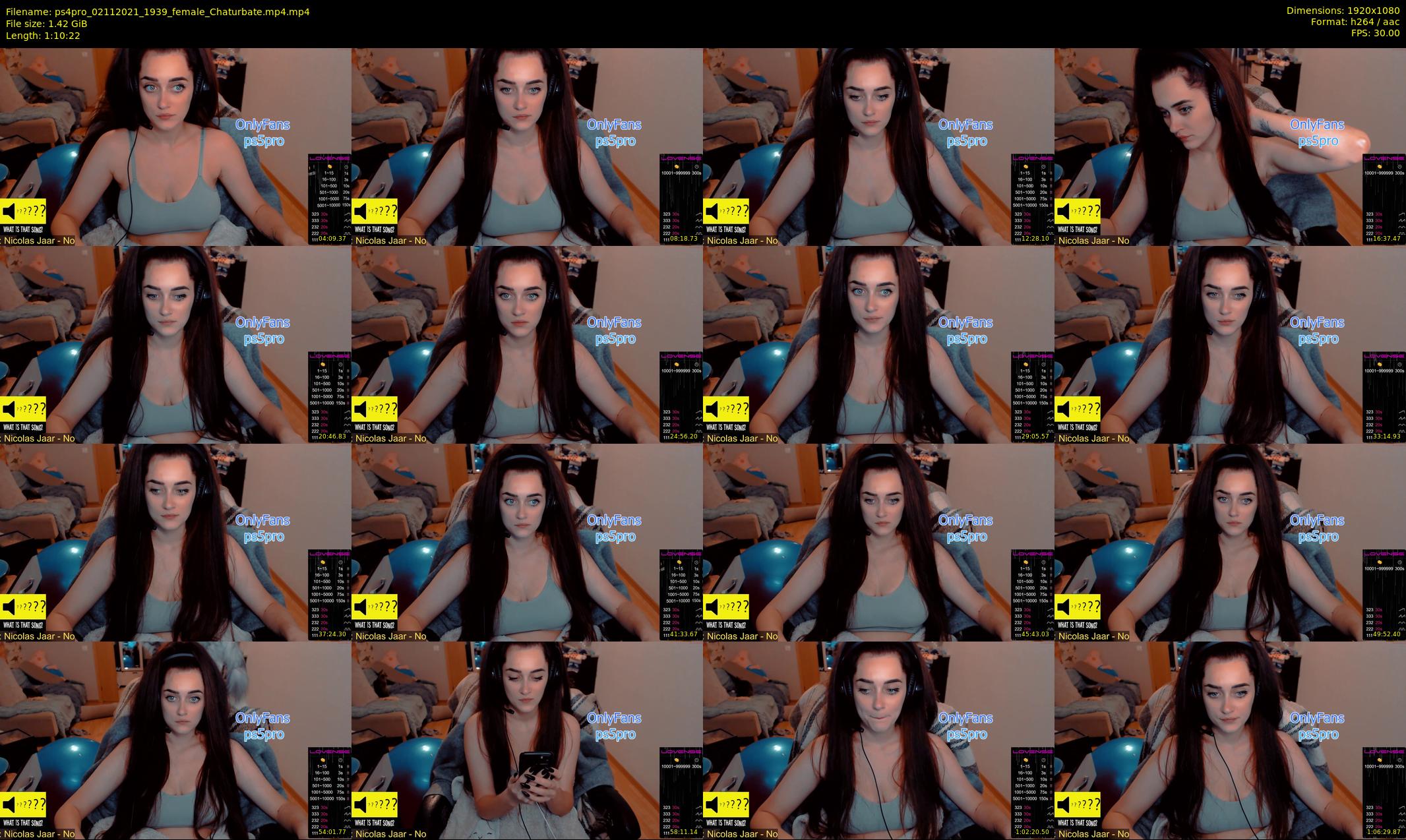 ps4pro — 71 minute Chaturbate female cam show recording, 1080p, Nov 2, 2021