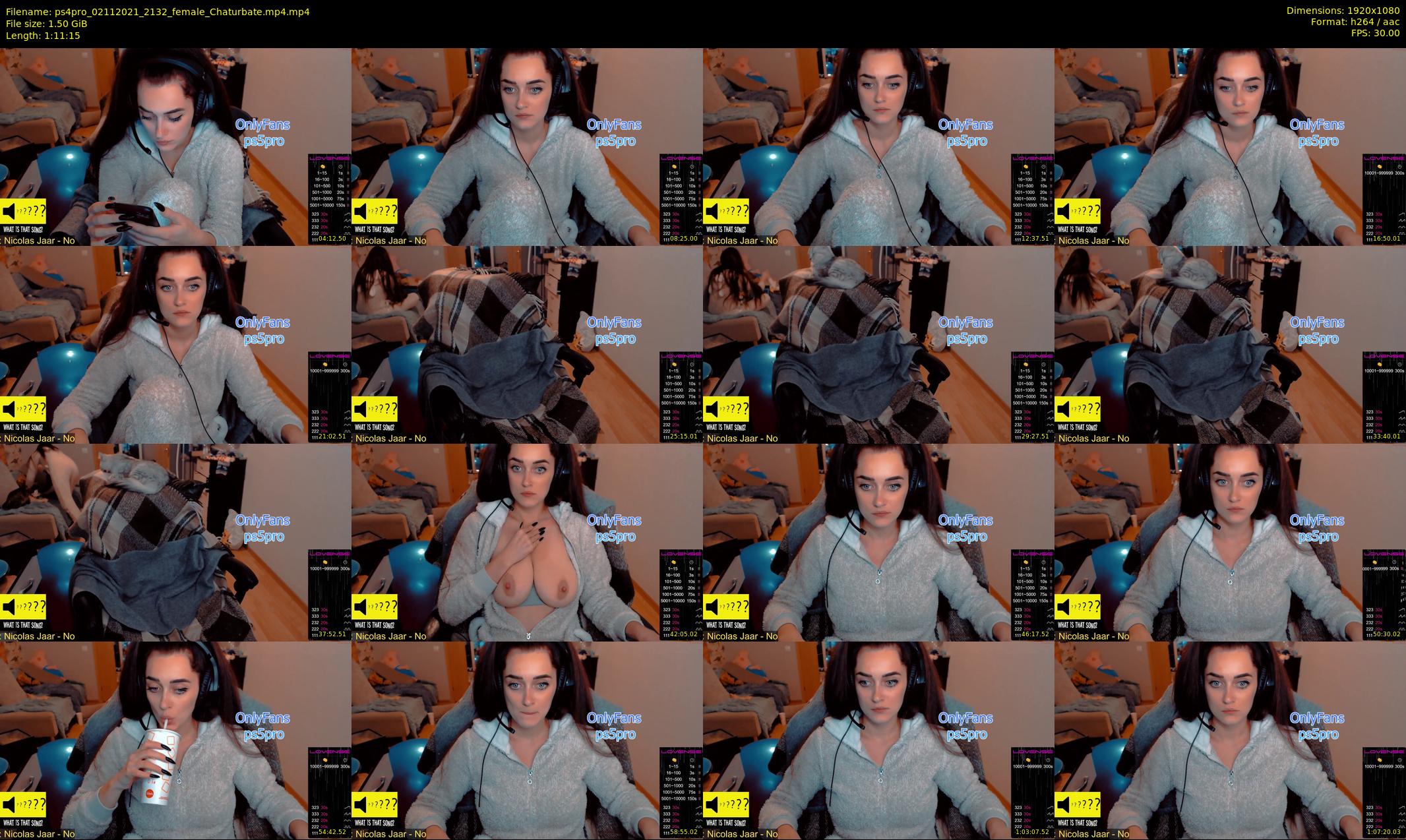 ps4pro — 72 minute Chaturbate female cam show recording, 1080p, Nov 2, 2021