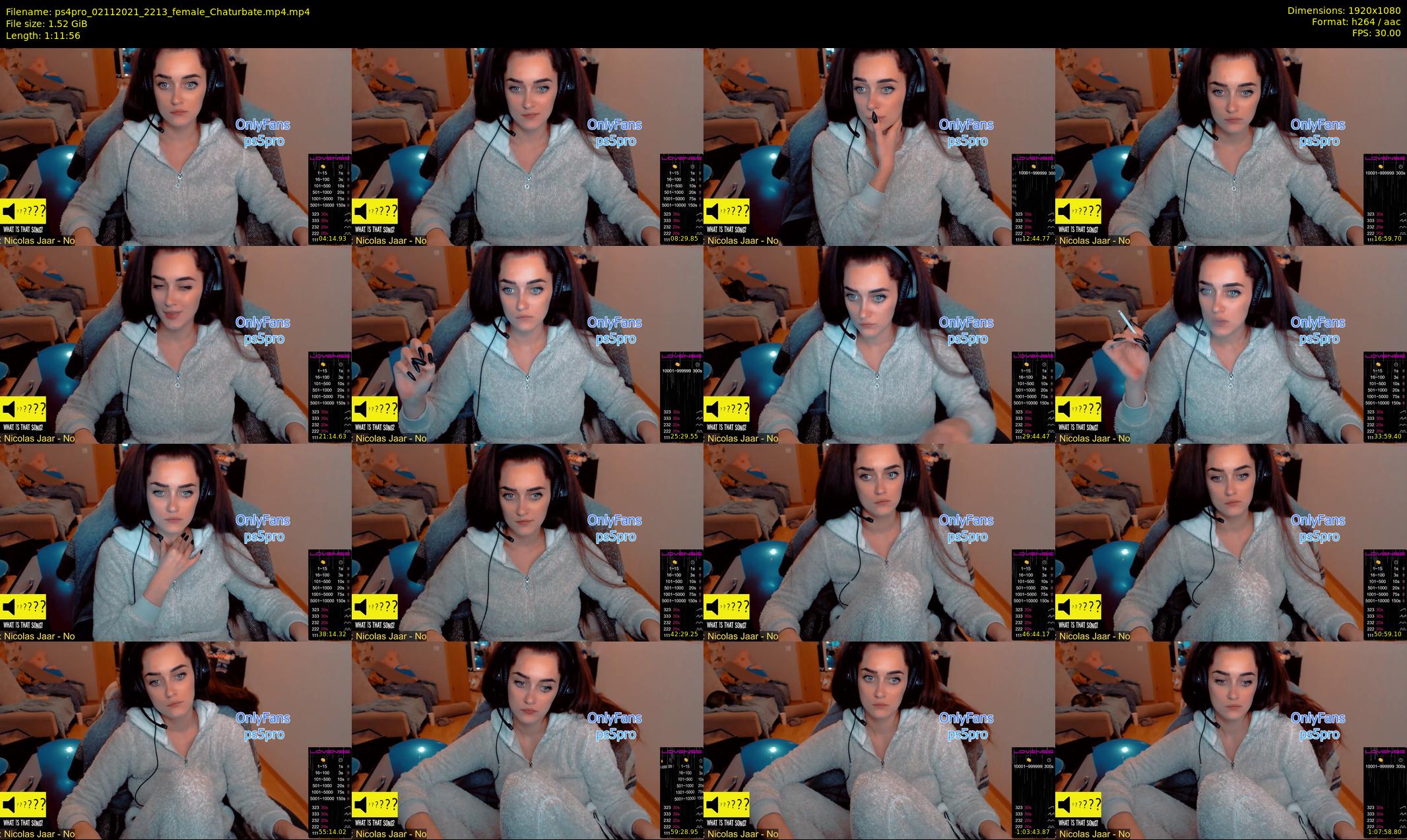 ps4pro — 72 minute Chaturbate female cam show recording, 1080p, Nov 2, 2021