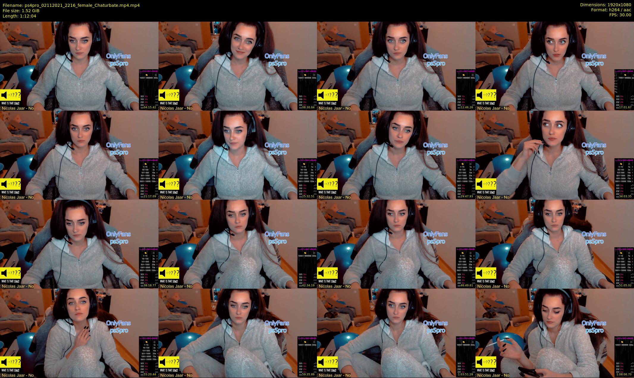 ps4pro — 73 minute Chaturbate female cam show recording, 1080p, Nov 2, 2021