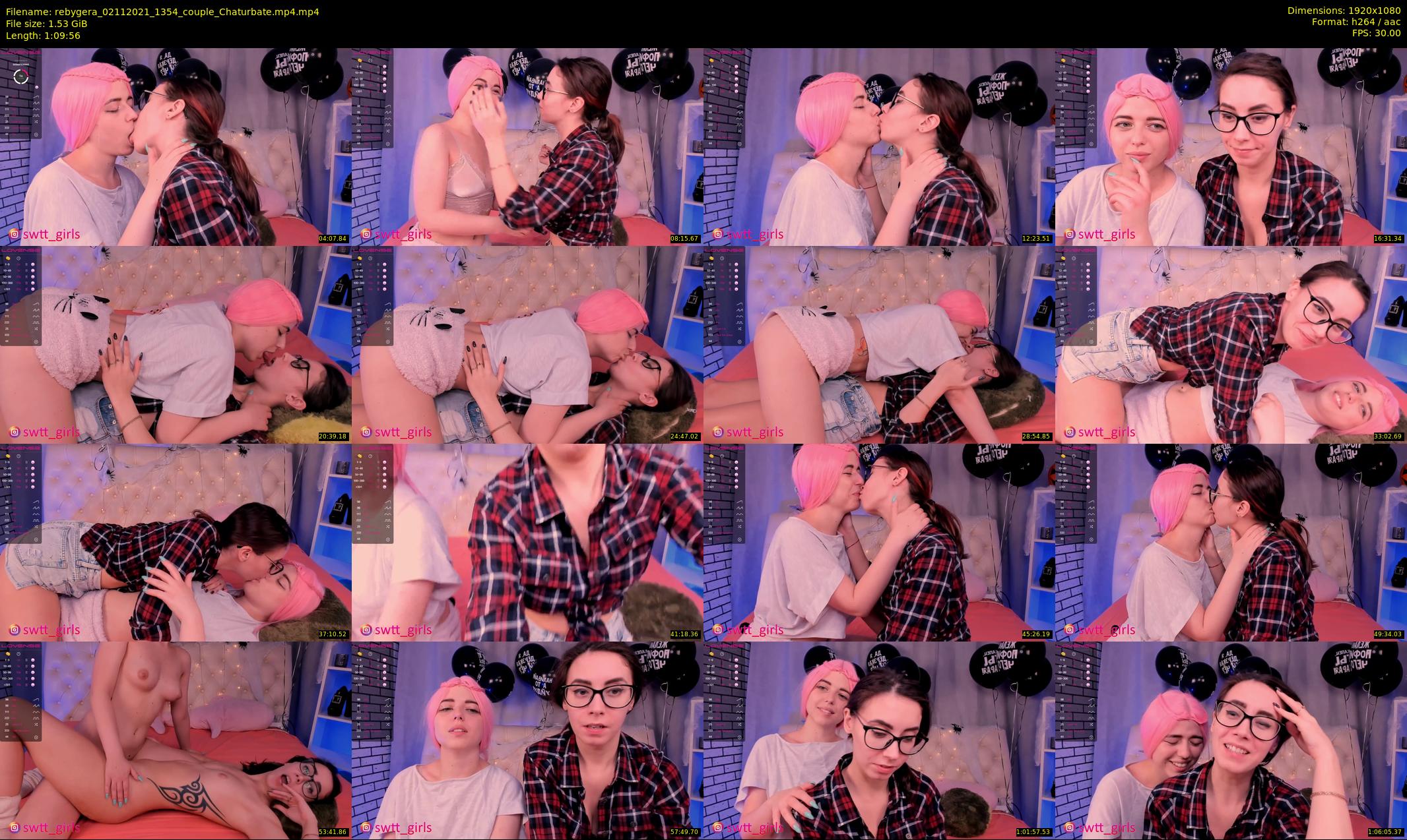 rebygera — 70 minute Chaturbate couple cam show recording, 1080p, Nov 2, 2021