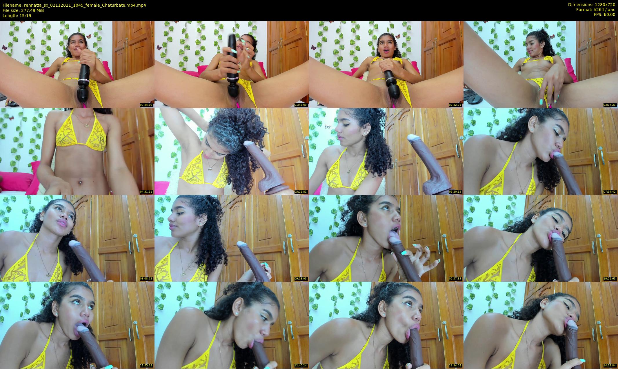 rennatta_sx — 16 minute Chaturbate female cam show recording, 720p, Nov 2, 2021