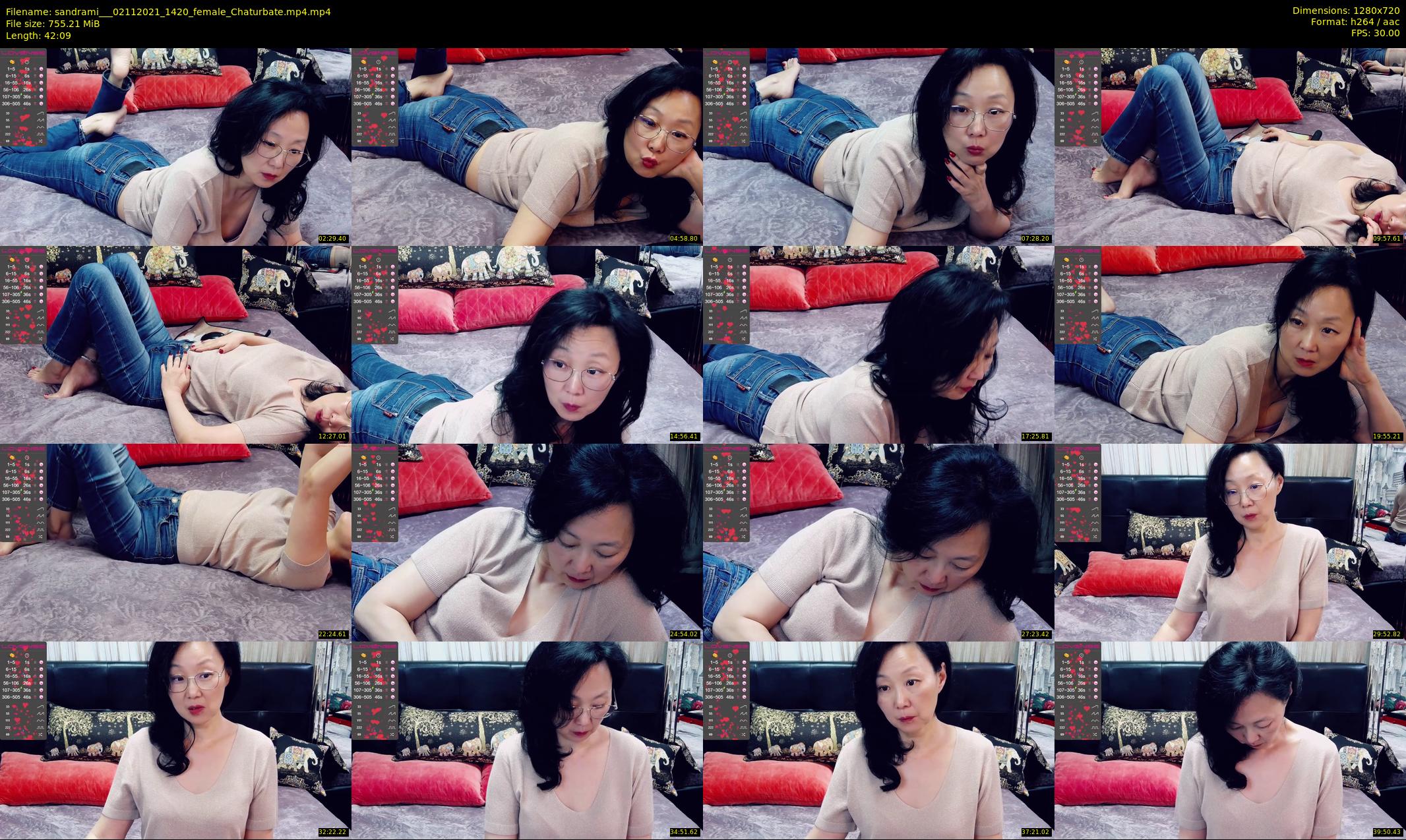 sandrami__ — 43 minute Chaturbate female cam show recording, 720p, Nov 2, 2021