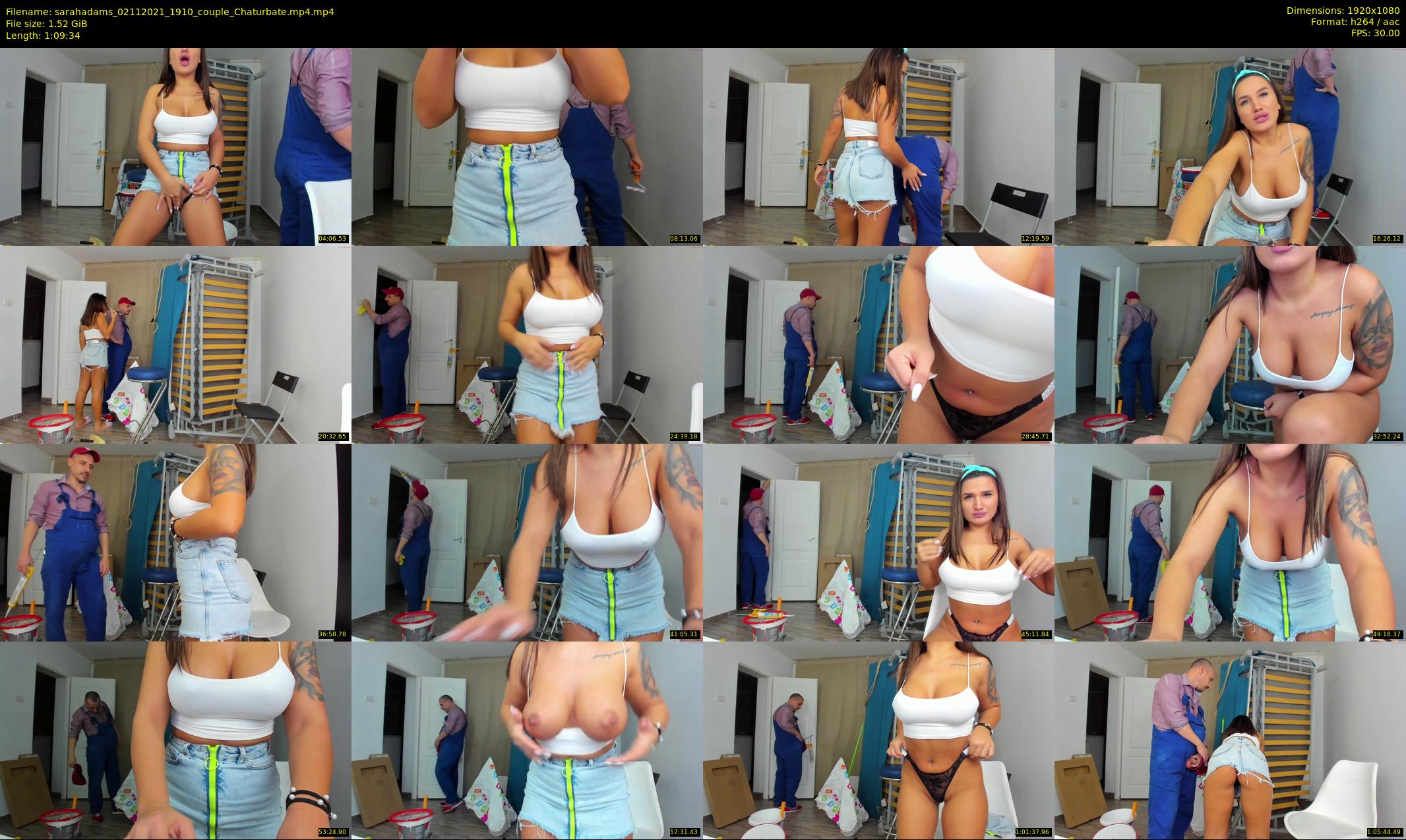 sarahadams — 70 minute Chaturbate female cam show recording, 1080p, Nov 2, 2021