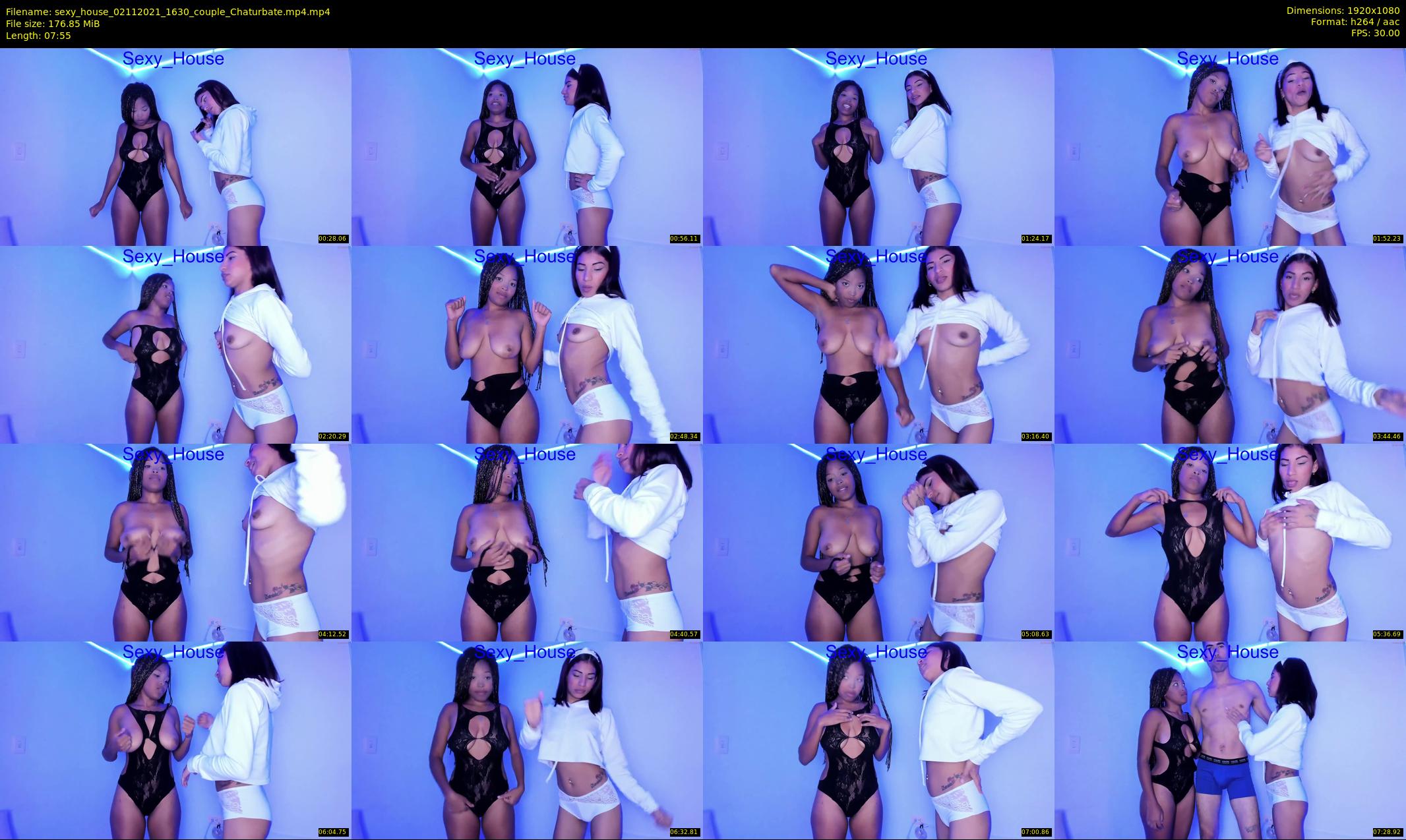 sexy_house — 8 minute Chaturbate couple cam show recording, 1080p, Nov 2, 2021