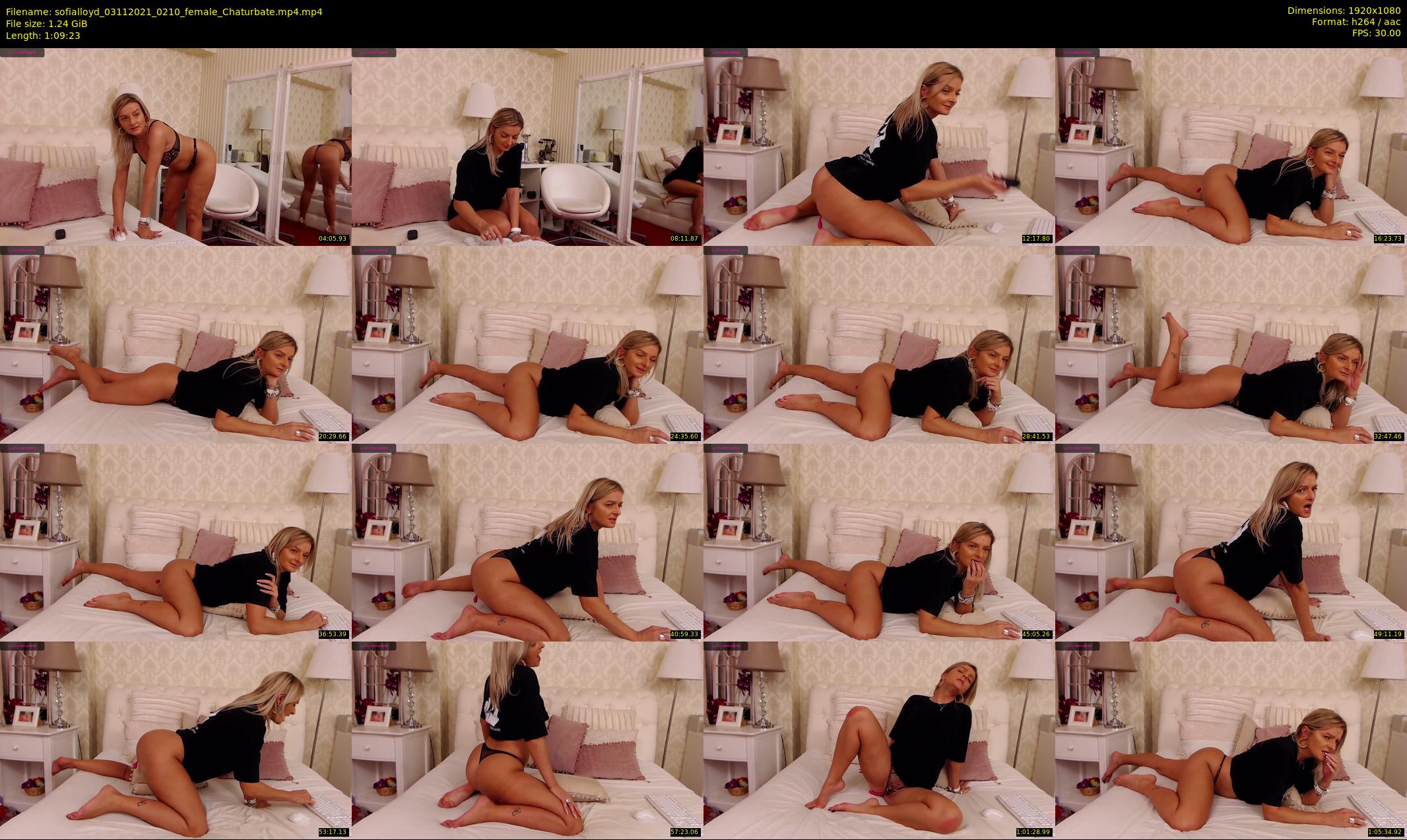 sofialloyd — 70 minute Chaturbate female cam show recording, 1080p, Nov 3, 2021