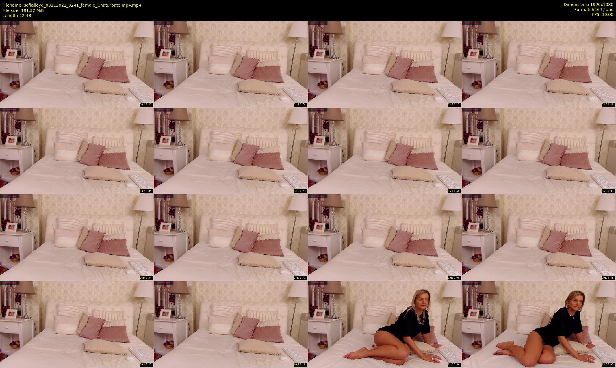 sofialloyd — 13 minute Chaturbate female cam show recording, 1080p, Nov 3, 2021