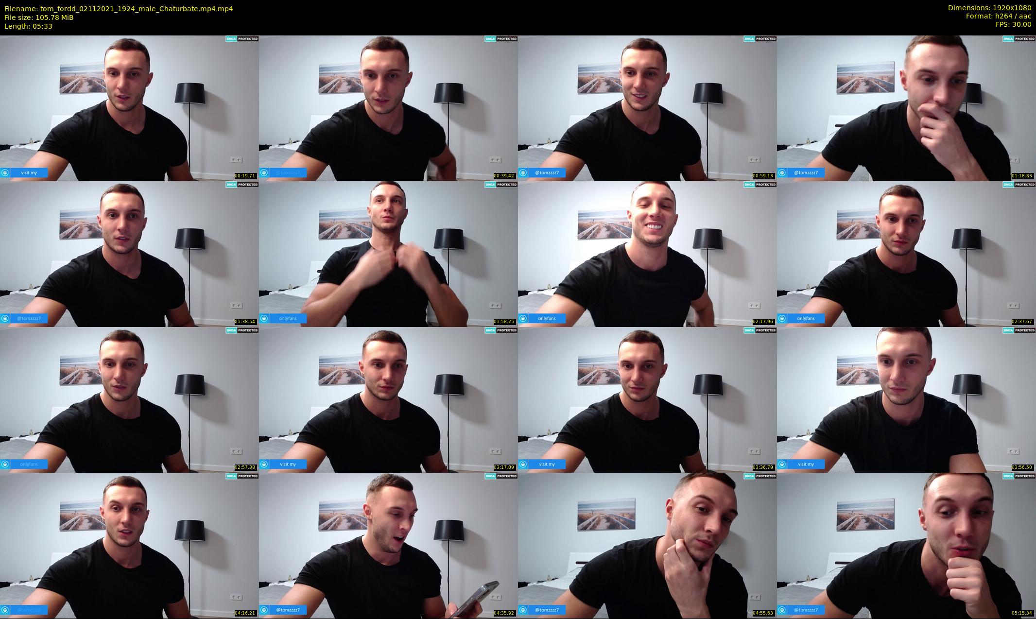 tom_fordd — 6 minute Chaturbate male cam show recording, 1080p, Nov 2, 2021