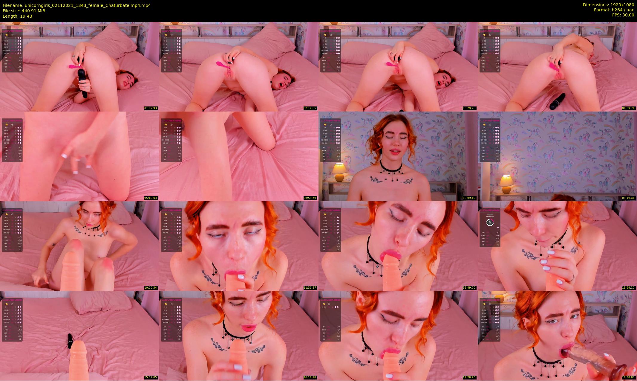 unicorngirls — 20 minute Chaturbate couple cam show recording, 1080p, Nov 2, 2021