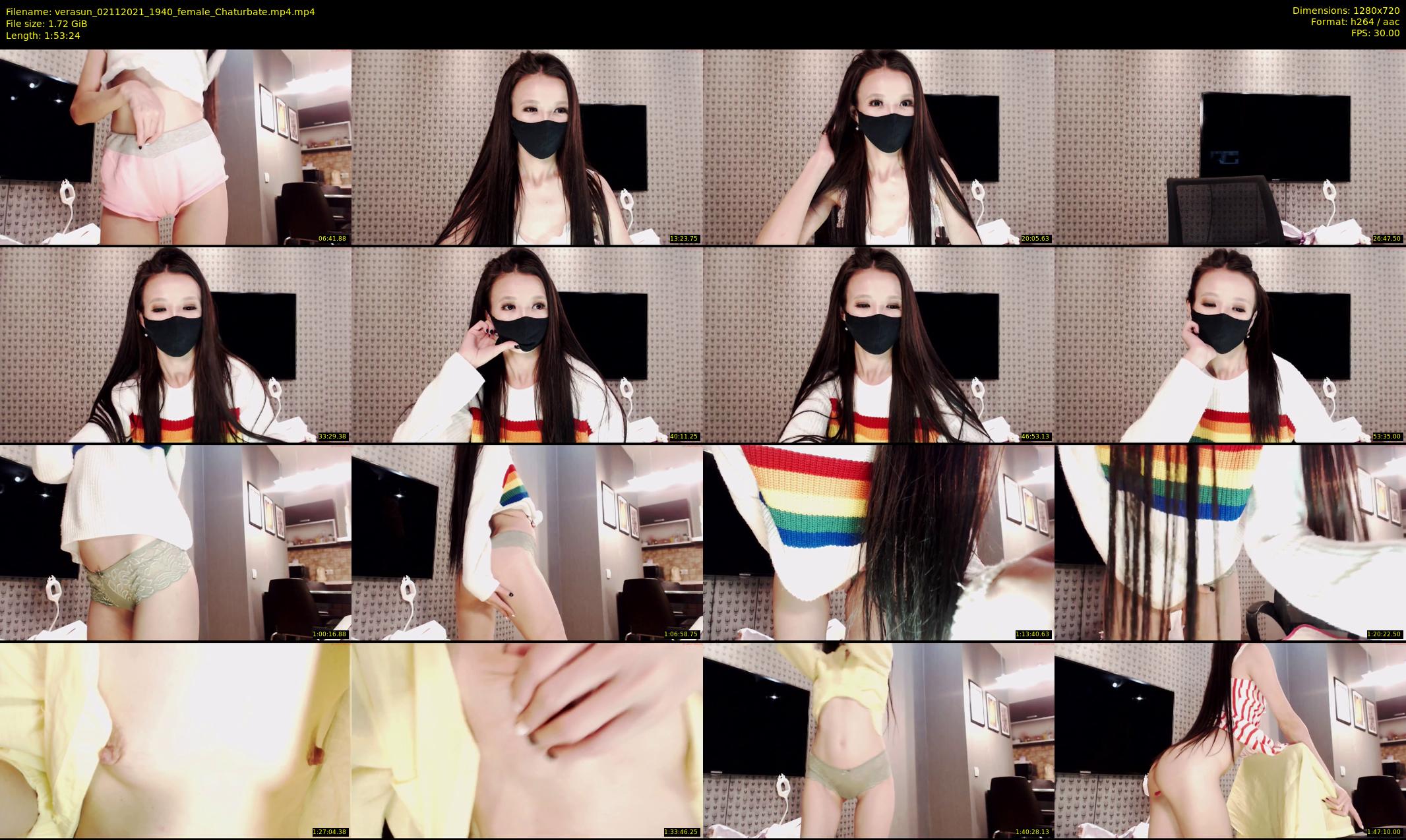 verasun — 114 minute Chaturbate female cam show recording, 720p, Nov 2, 2021